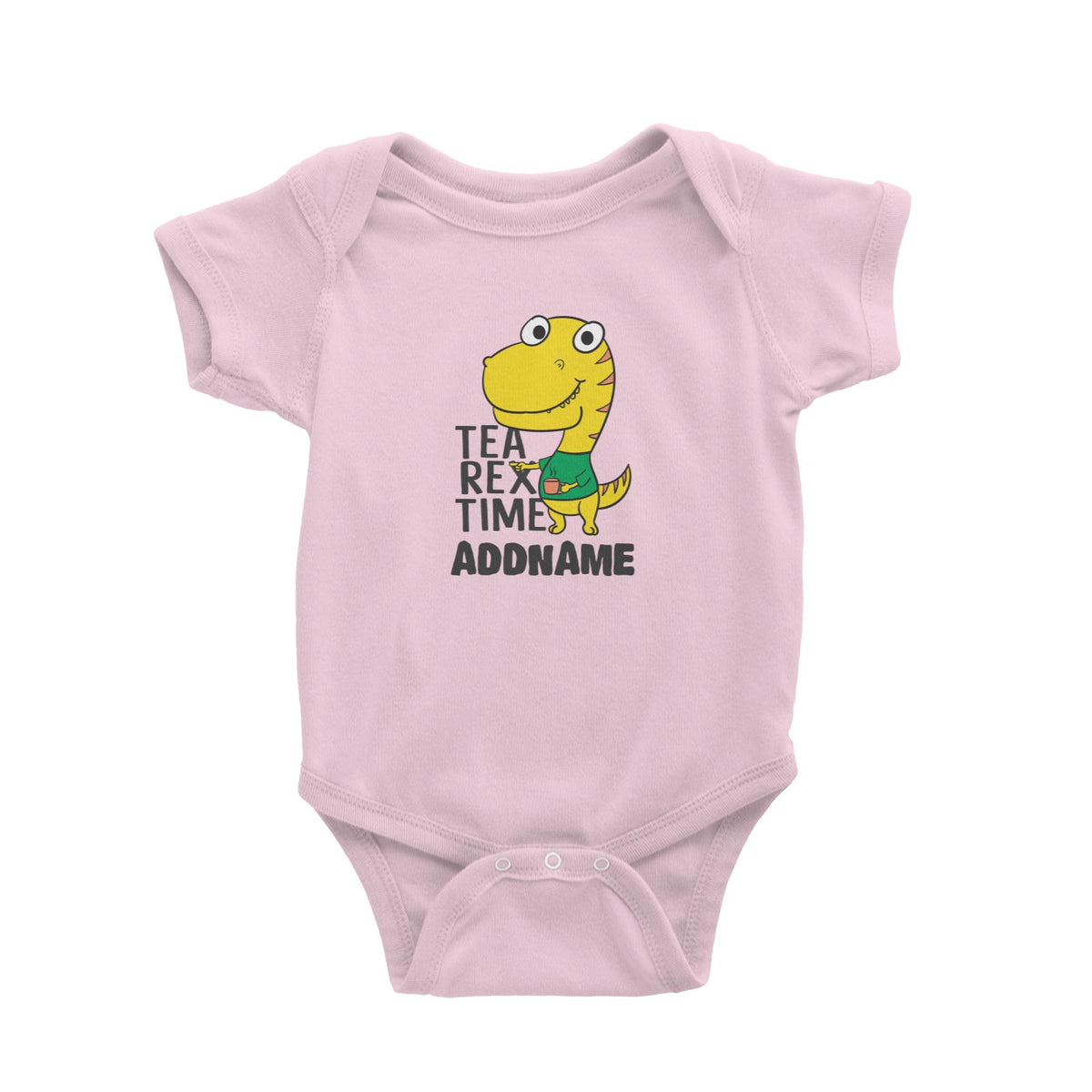 Super Cute Dinosaur Tea Rex Time Baby Romper