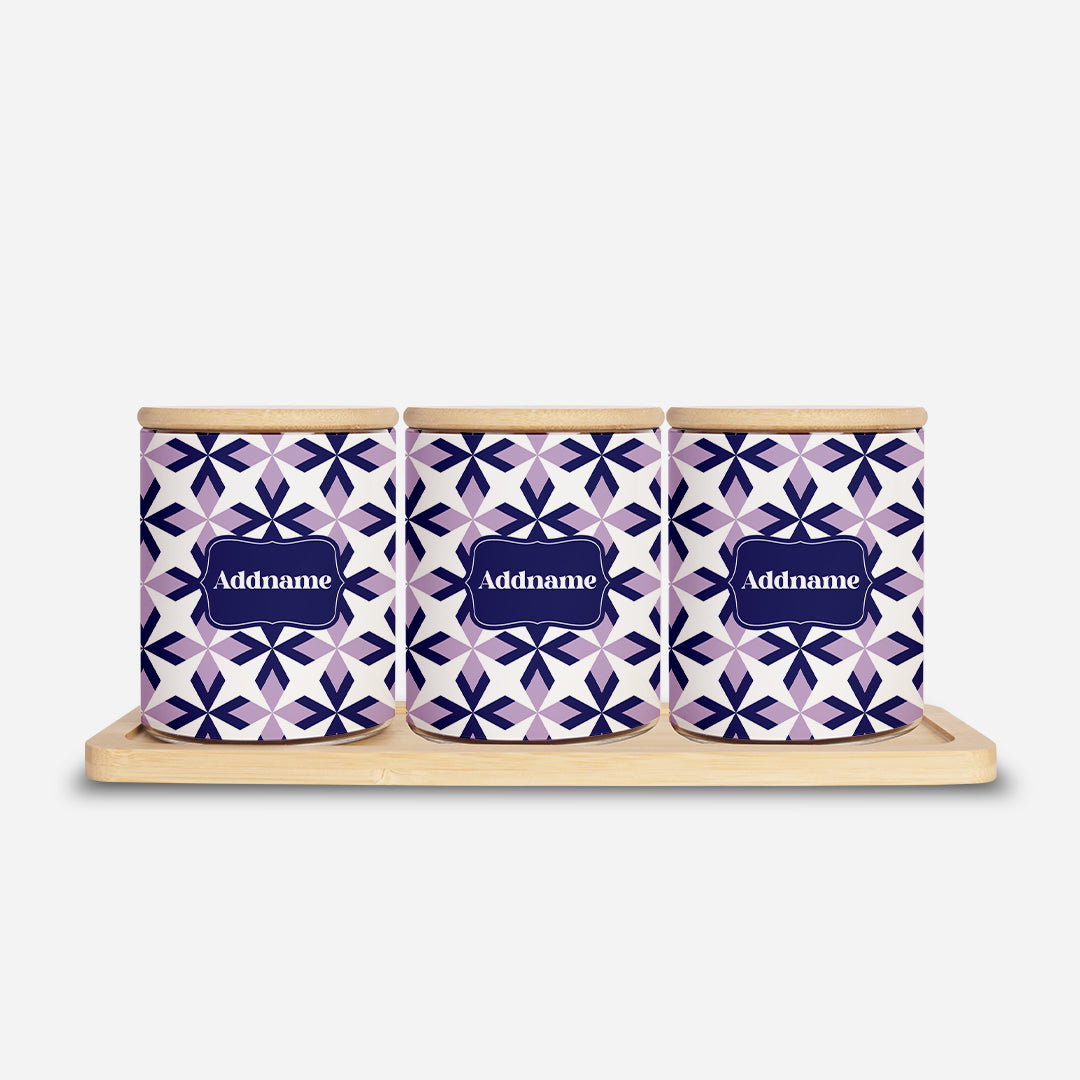 Ixora Series Canister - Purple