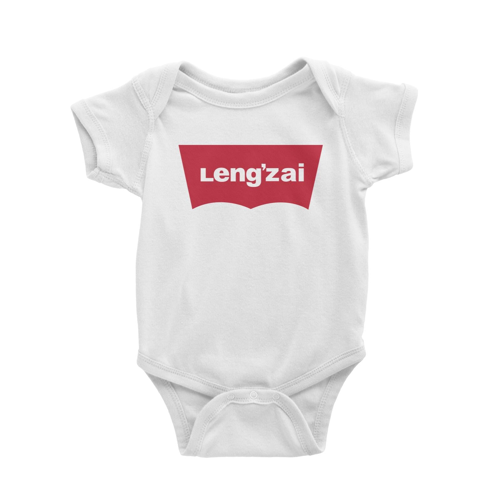 Slang Statement Lengzai Baby Romper