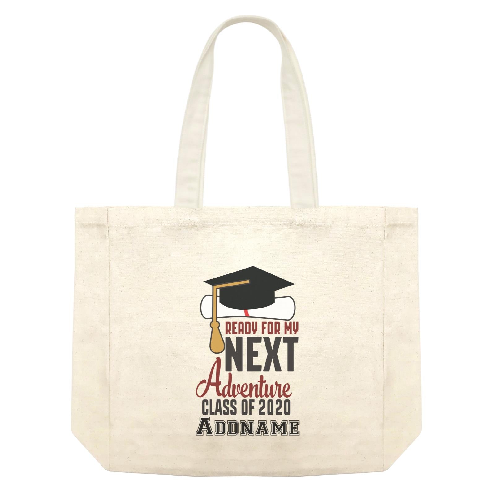 Graduation Series Ready For My Next Adventure Shopping Bag