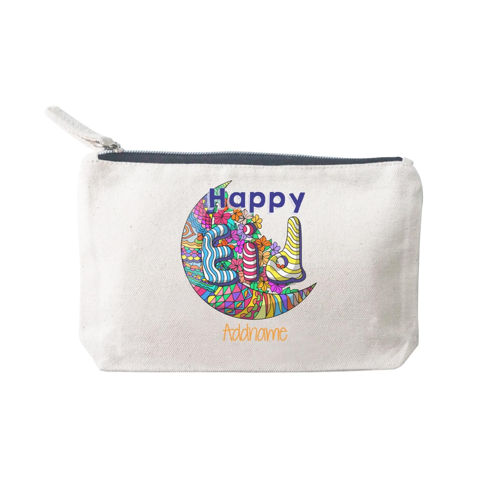 Raya Moon Doodle Moon Happy EID Addname Mini Accessories Stationery Pouch 2
