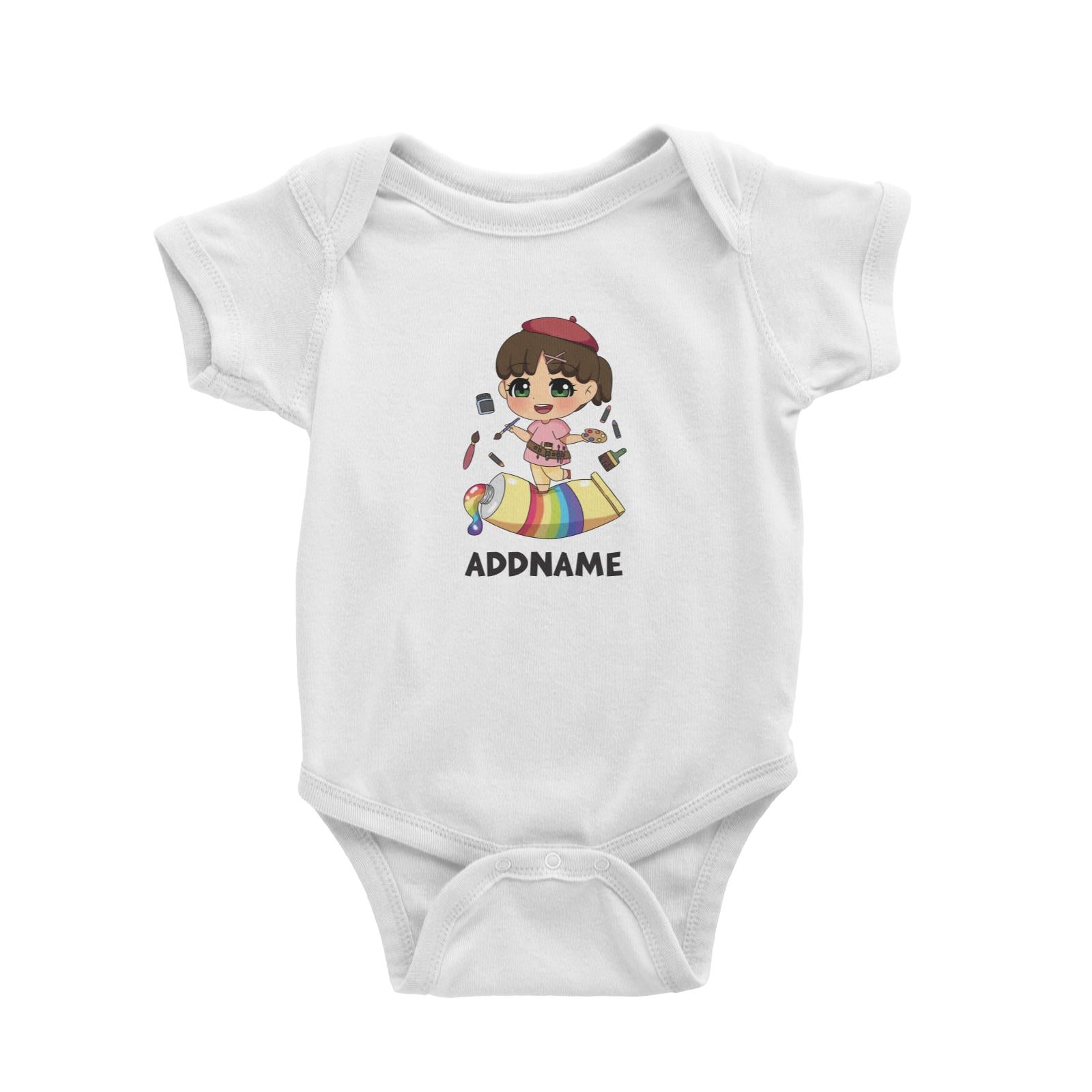 Children's Day Gift Series Artist Little Girl Addname Baby Romper