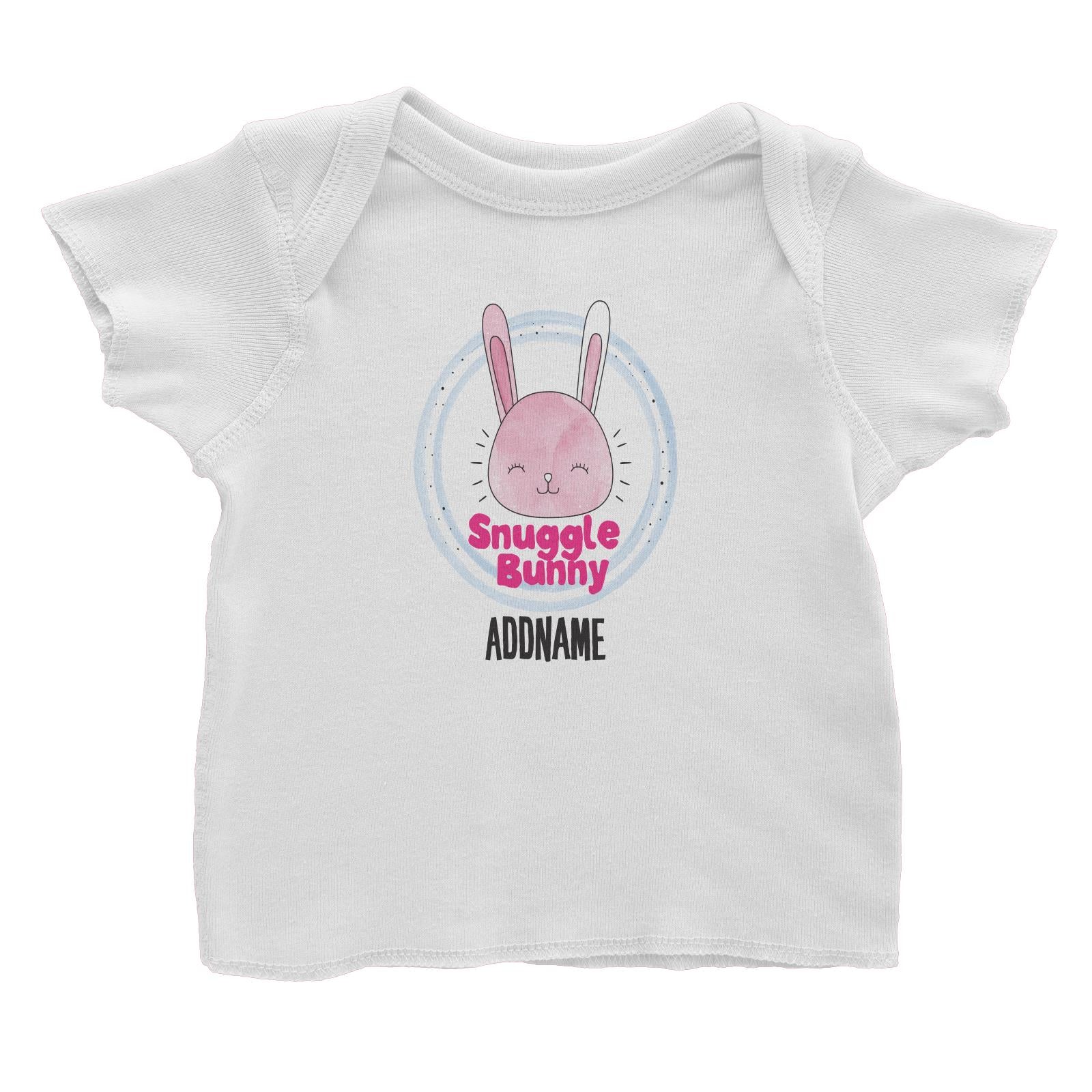 Cool Vibrant Series Snuggle Bunny Addname Baby T-Shirt [SALE]