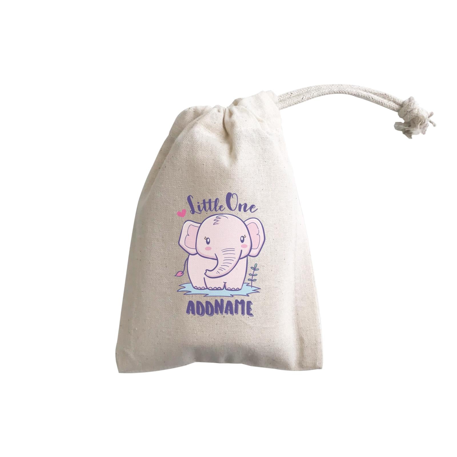 Cool Cute Animals Elephant Little One Addname GP Gift Pouch
