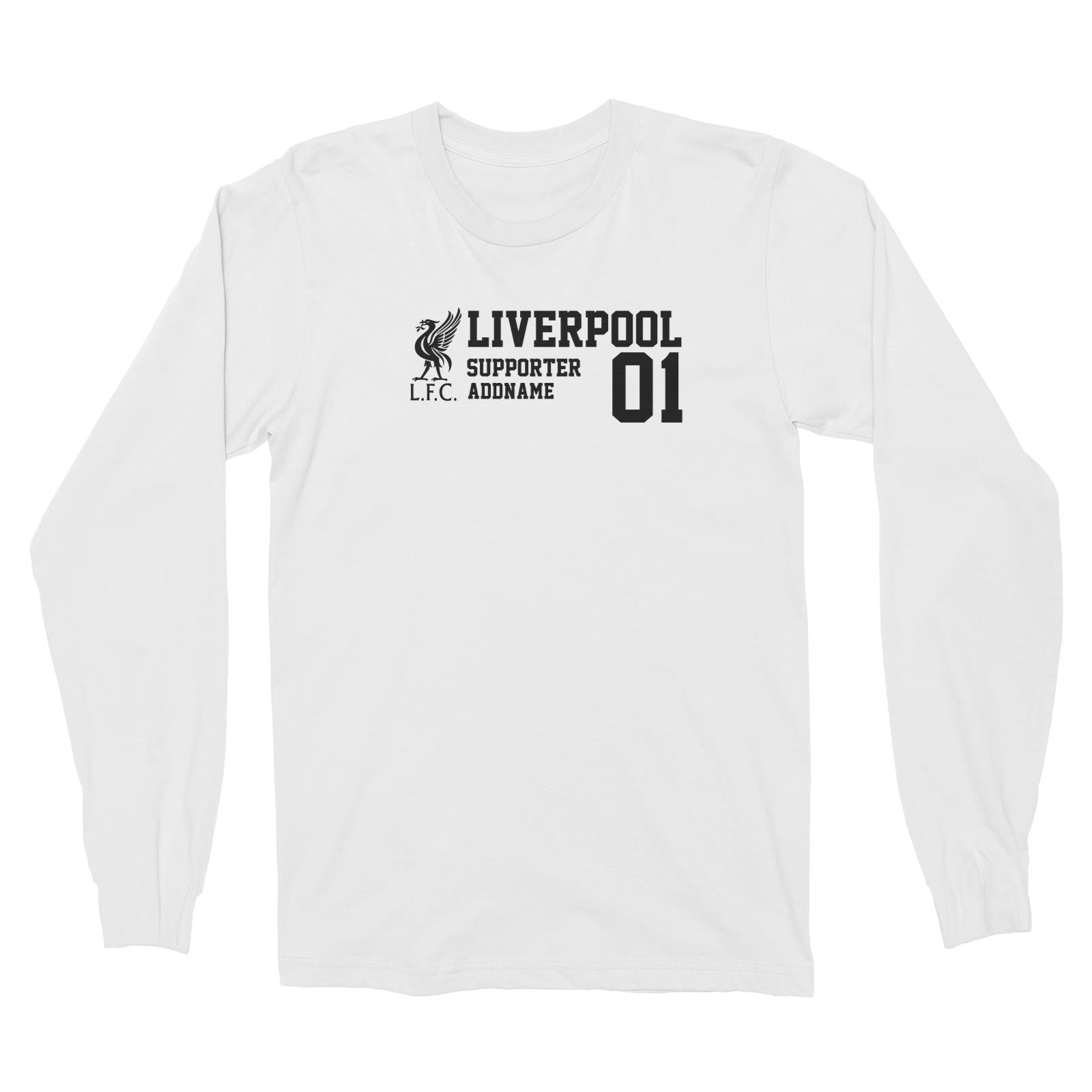 Liverpool Football Supporter Addname Long Sleeve Unisex T-Shirt