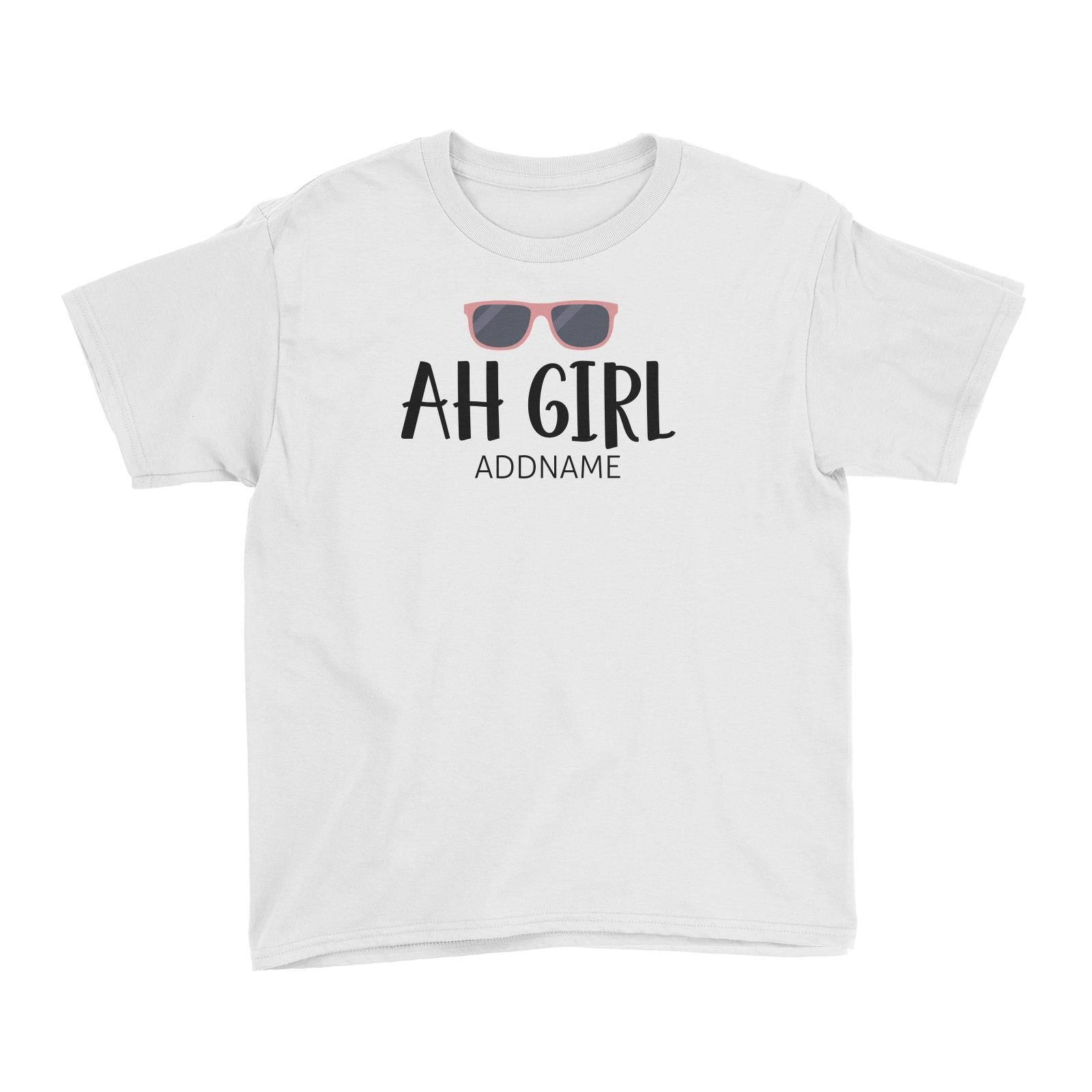 Ah Girl with Sunnies Kid's T-Shirt