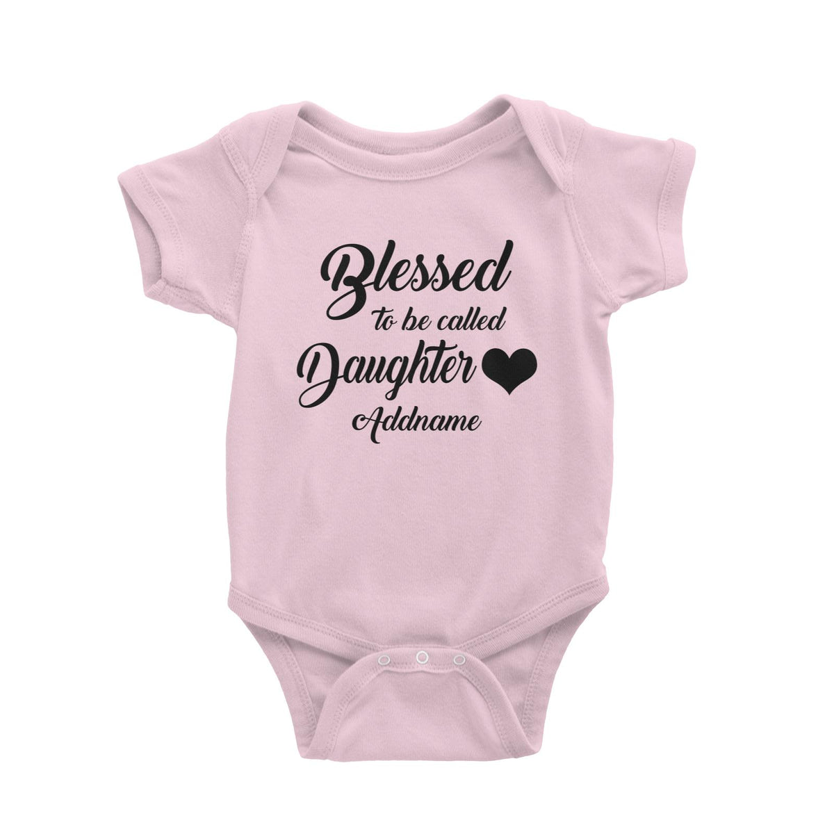 Blessed To Be Called Daughter Baby Romper
