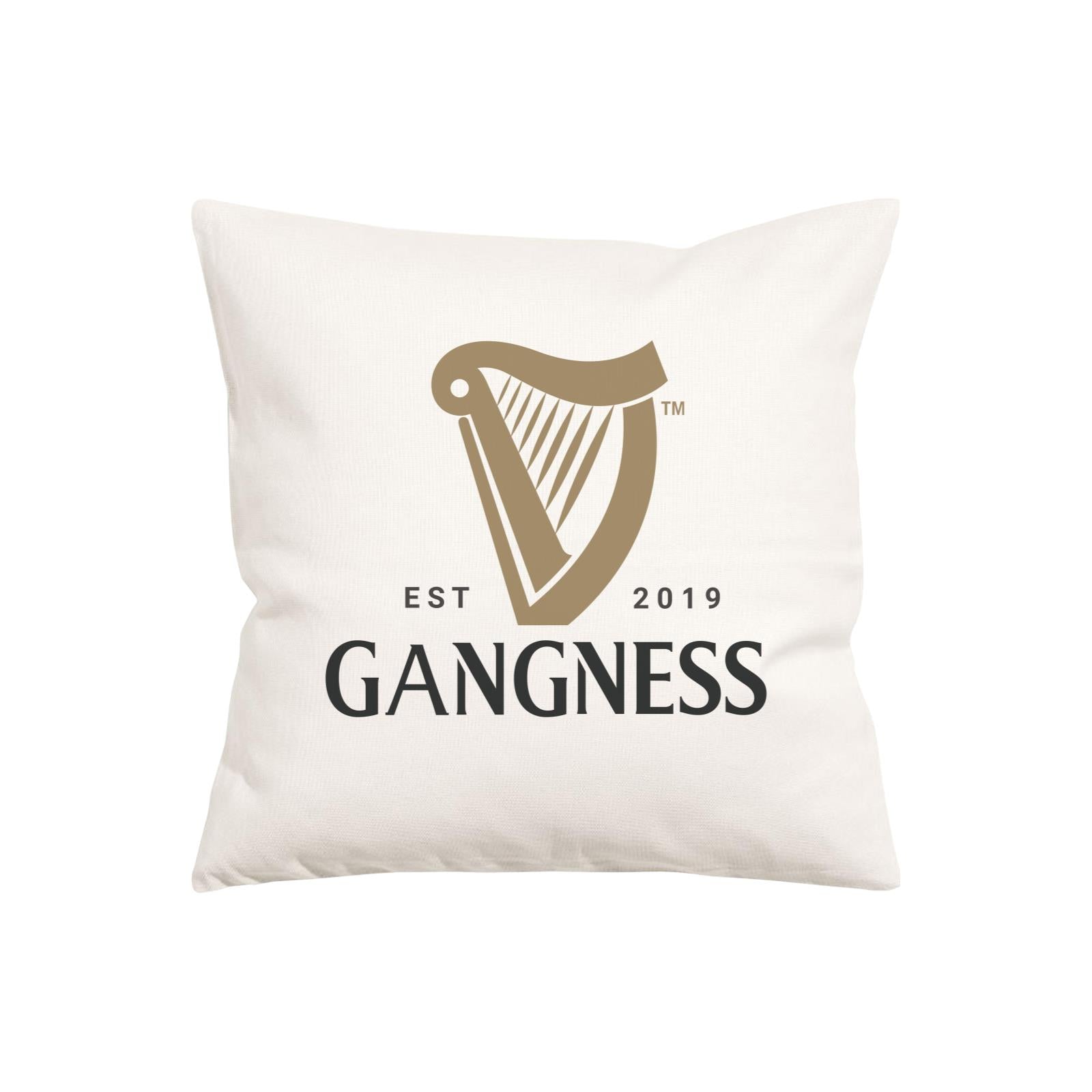Slang Statement Gangness Pillow Cushion
