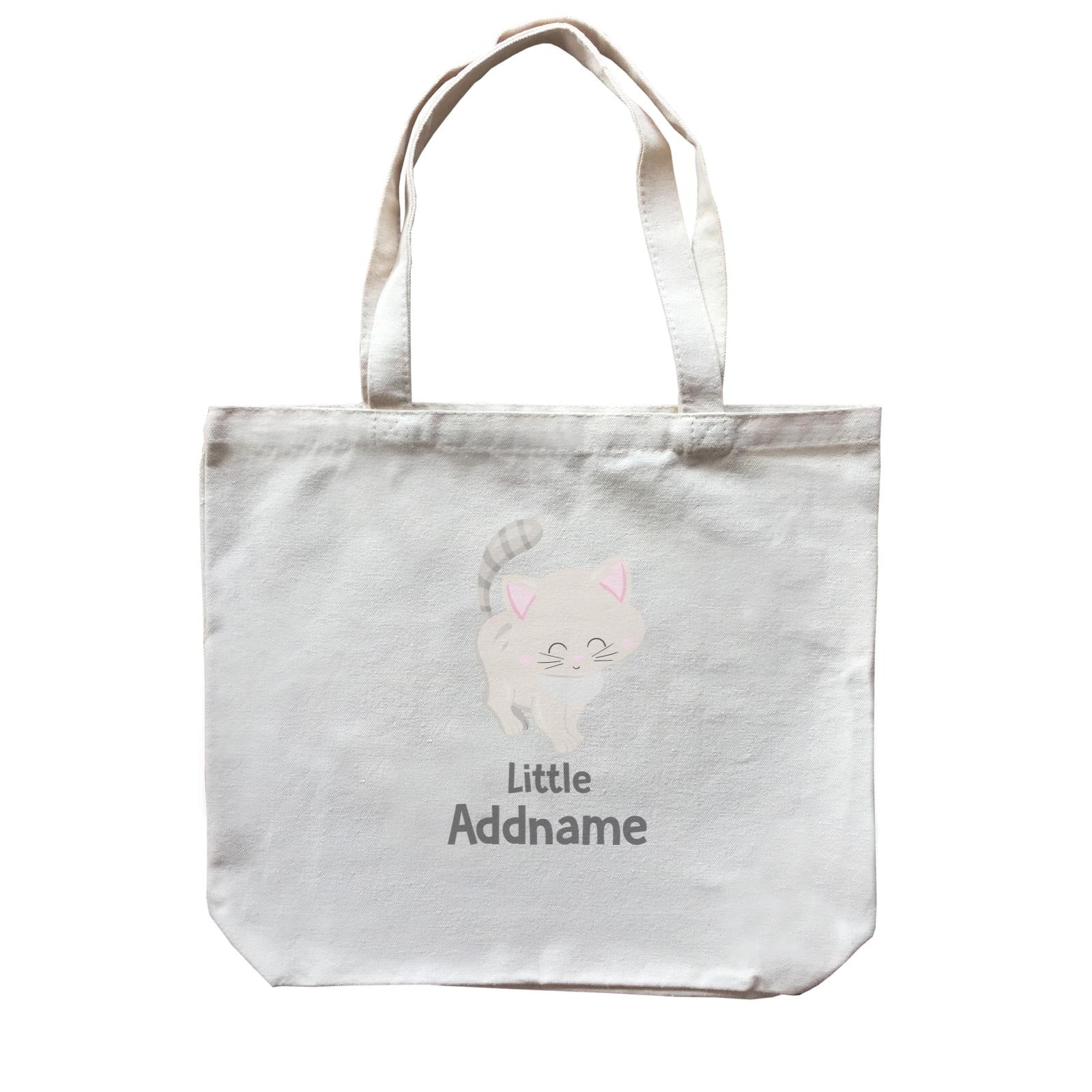 Adorable Cats White Cat Little Addname Canvas Bag