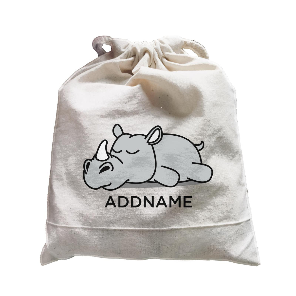 Lazy Rhinoceras Addname Satchel