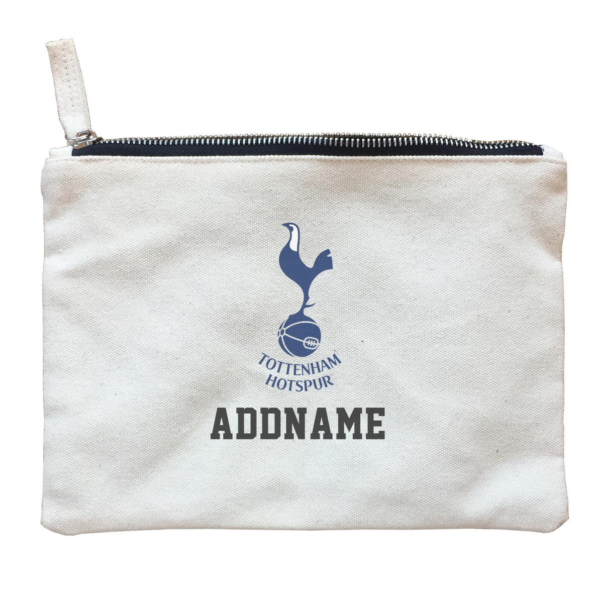 Tottenham Hotspur Football Logo Addname Zipper Pouch