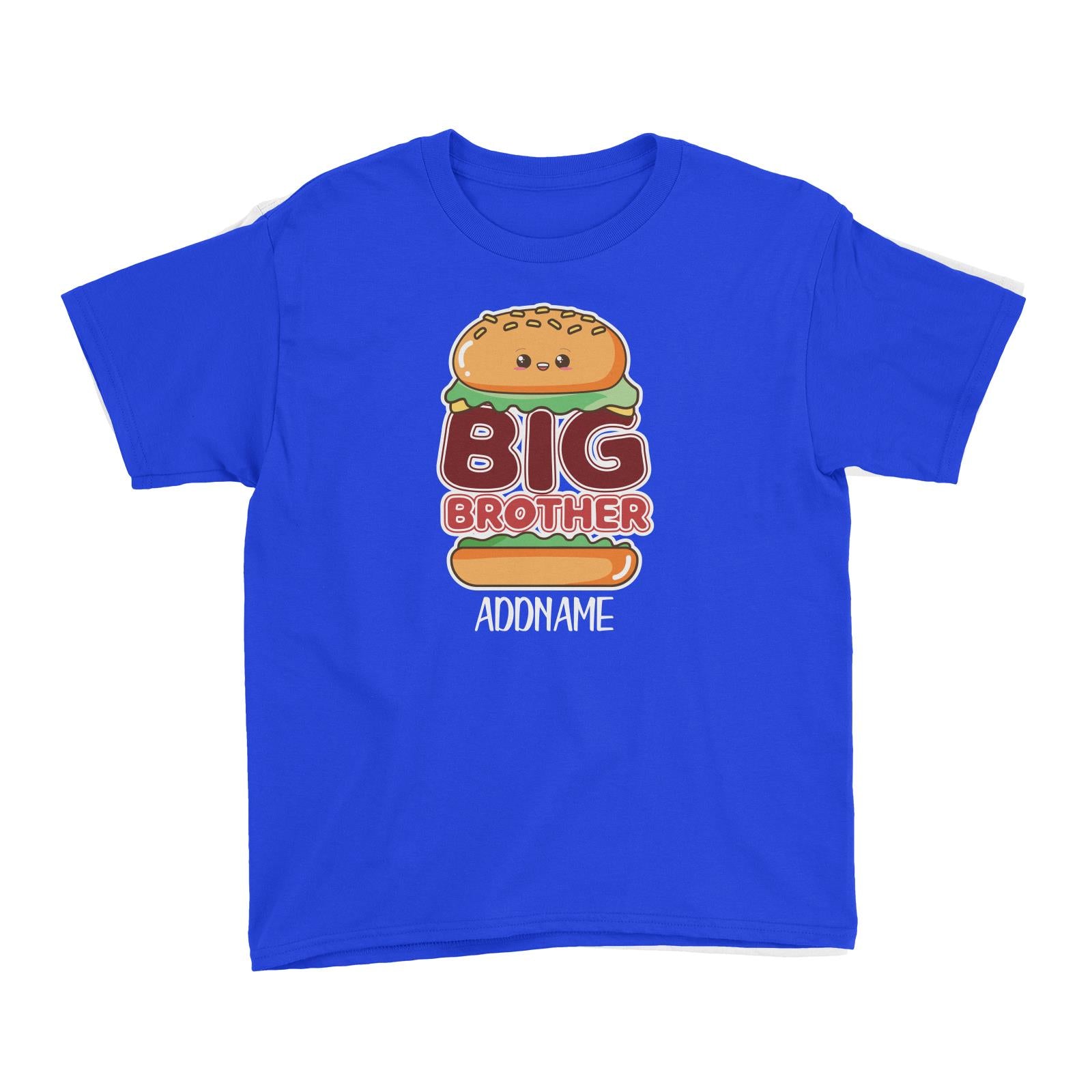 Cute Burger Big Brother Kid's T-Shirt