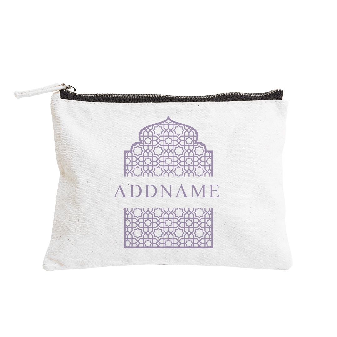 Annas Series - Pastel Purple Accessories Zipper Pouch
