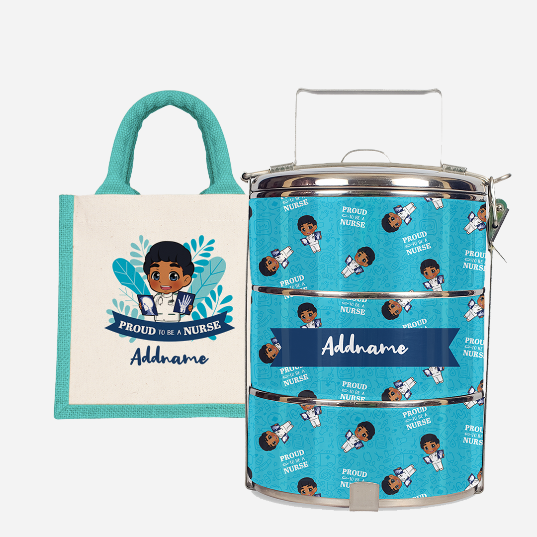 Nurse Series - Half Lining Lunch Bag and Tiffin Carrier