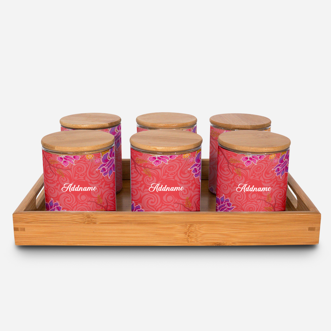 Modern Mahsuri Series - Legend Red Balang Raya Set (6 in 1)