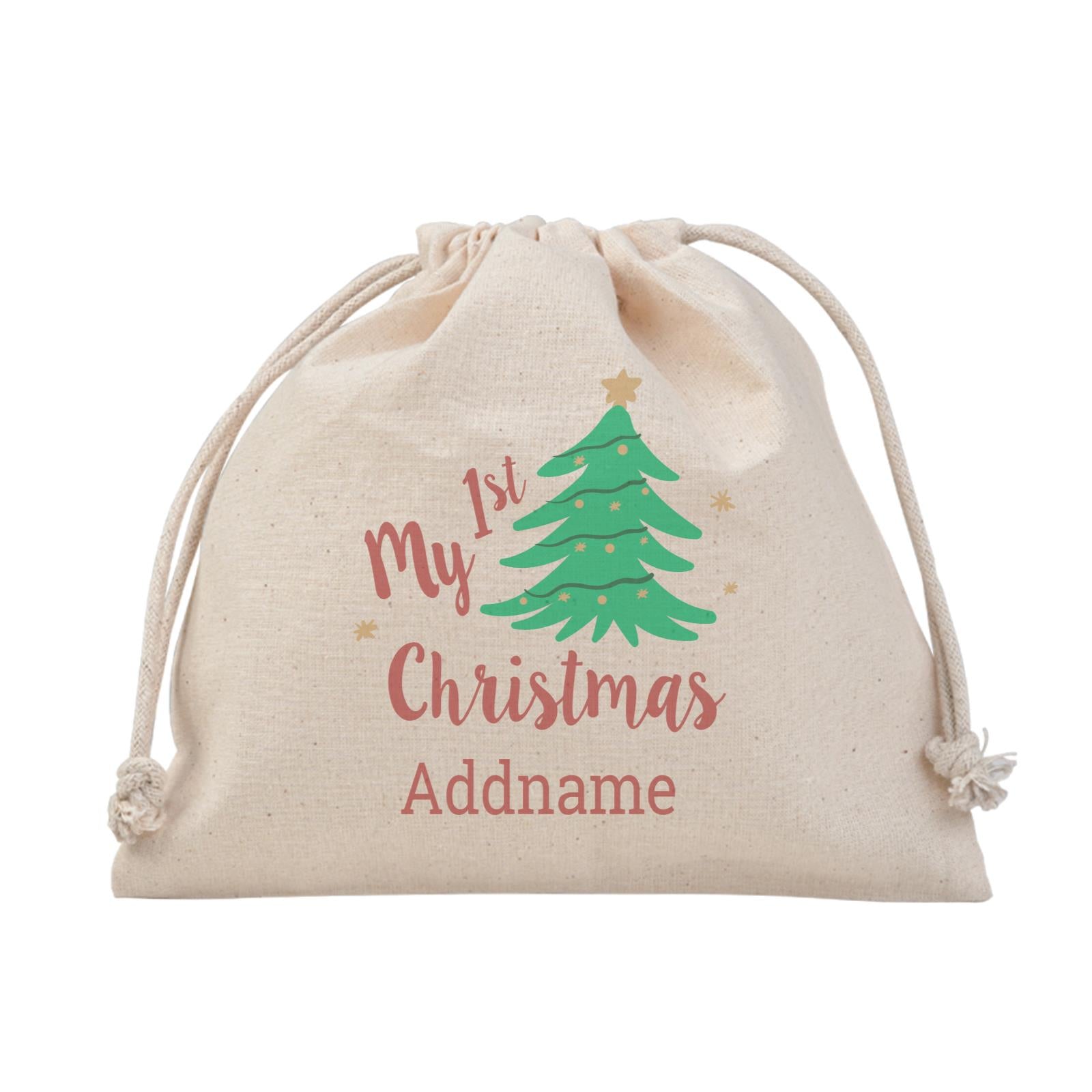 Christmas Series My 1st Christmas with Christmas Tree Satchel