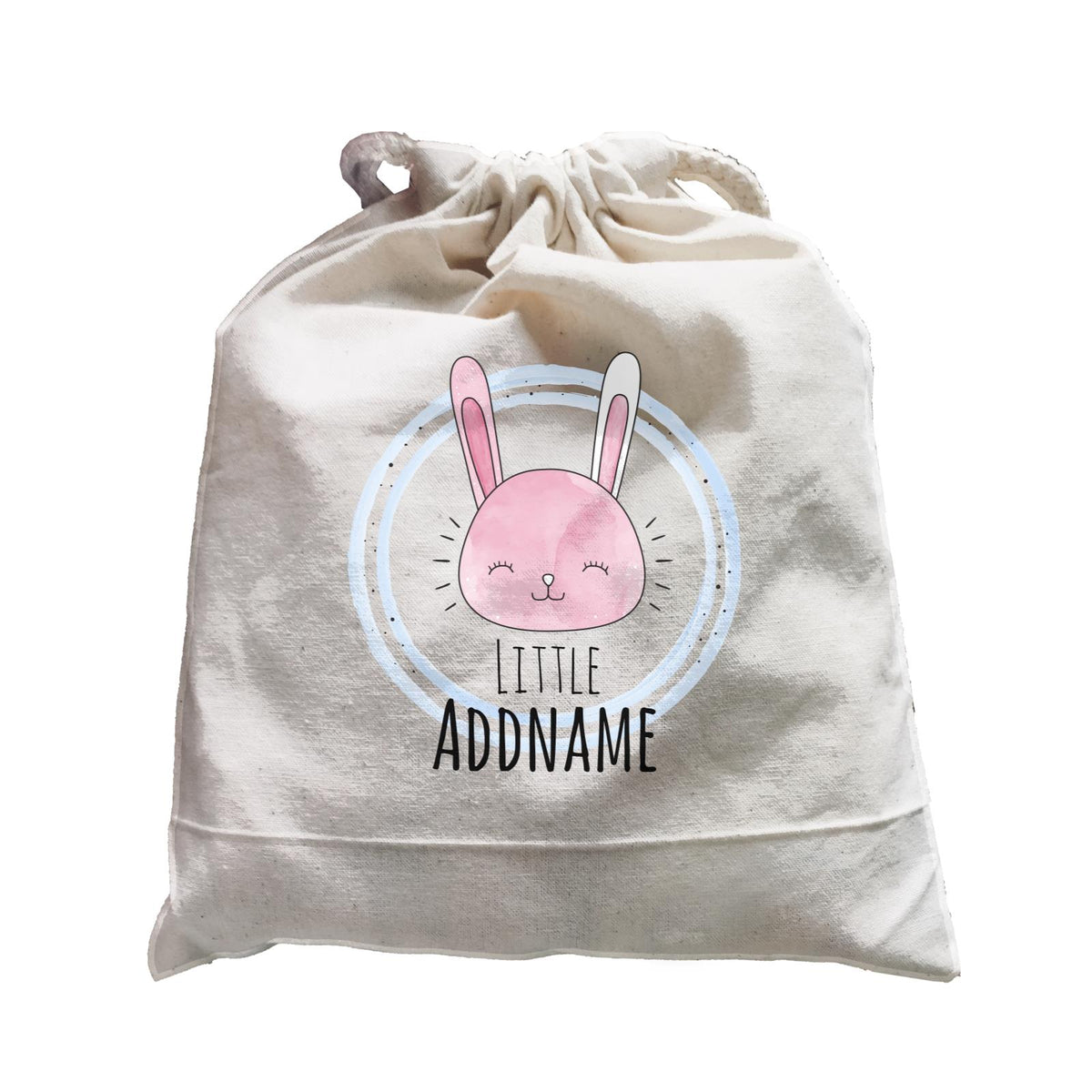 Drawn Adorable Animals Little Rabbit Addname Satchel
