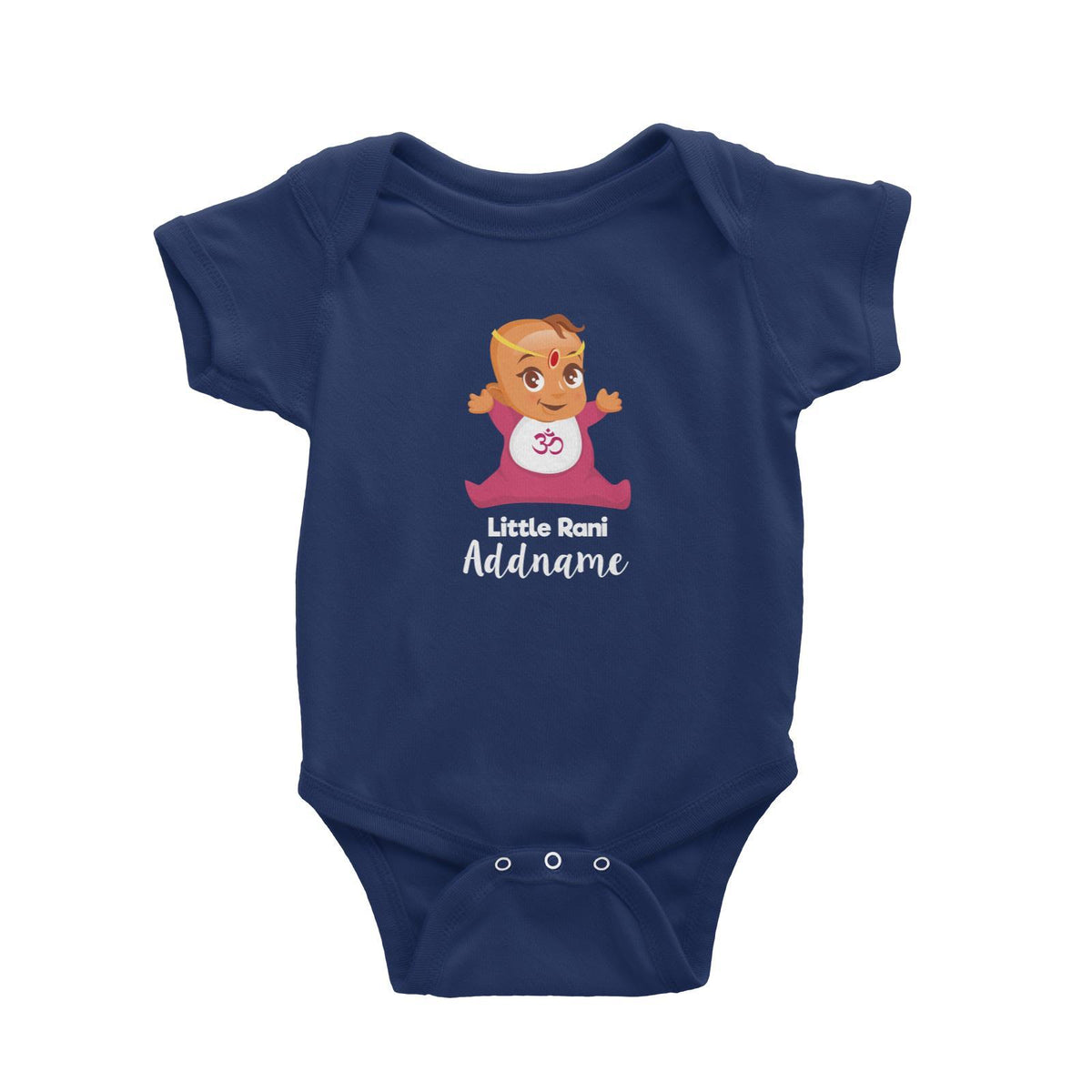 Little Rani Baby Addname Baby Romper