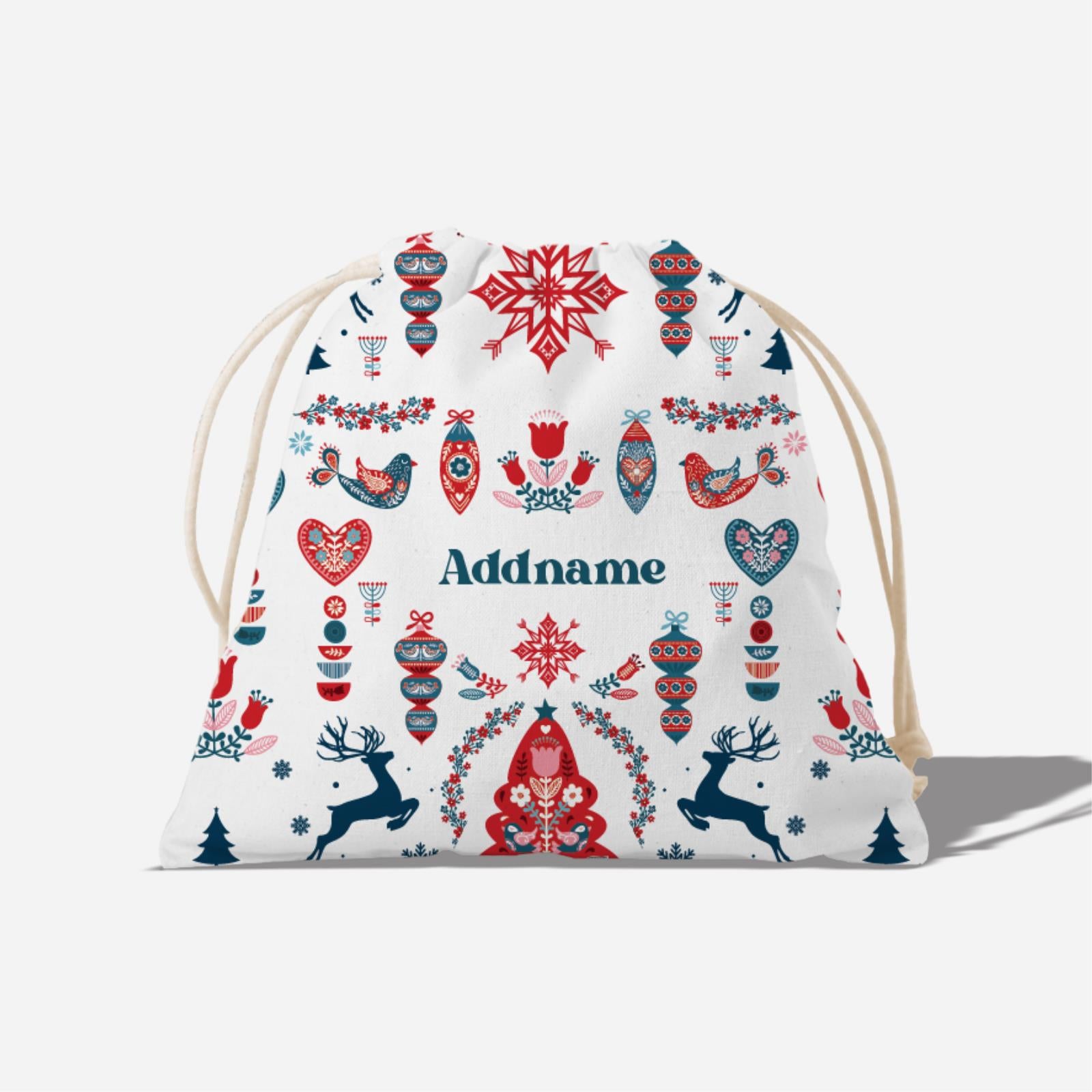 Christmas Series Full Print Satchel - Cozy Moment
