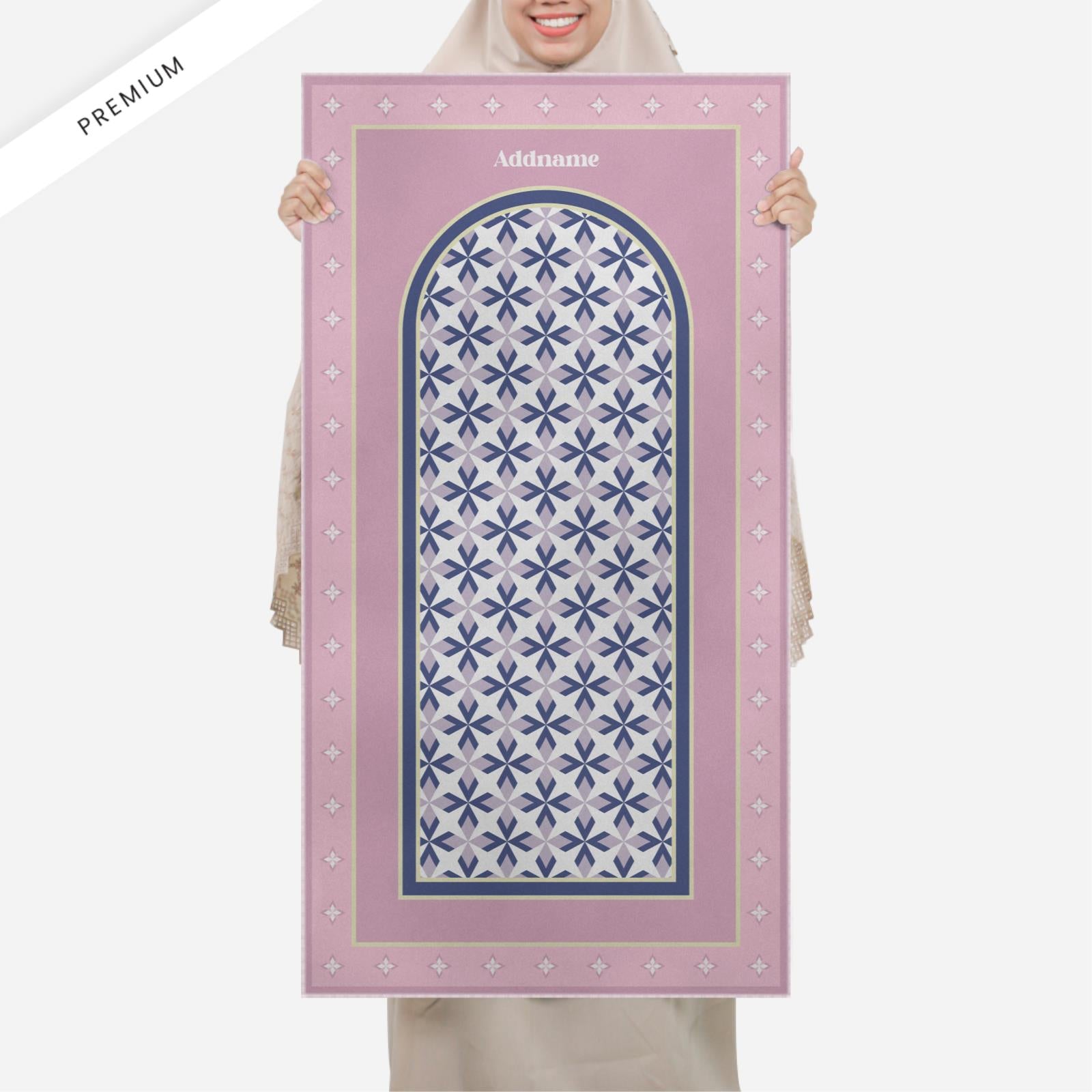 Ixora Series Premium Sejadah - Purple