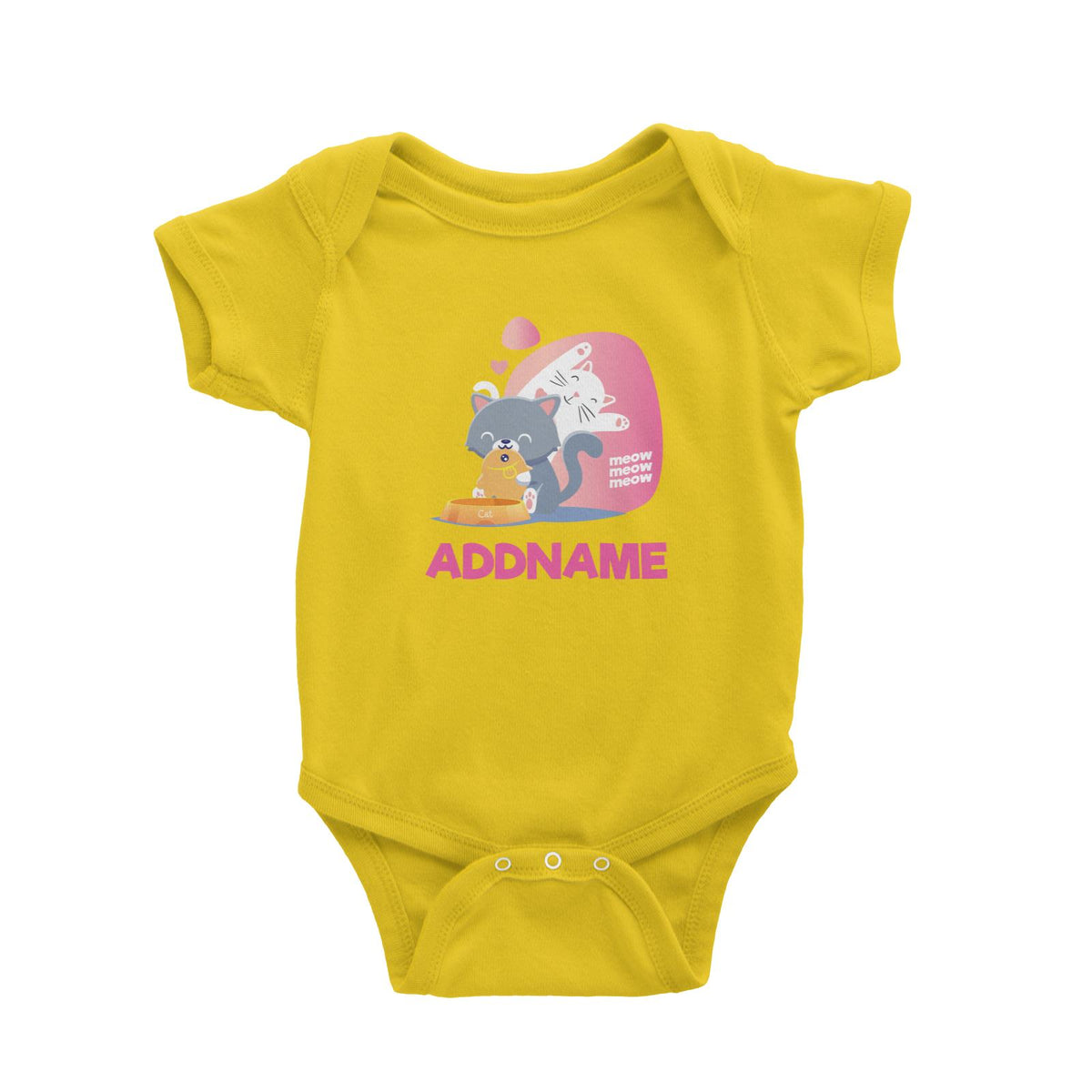 Cute Cat  Baby Romper