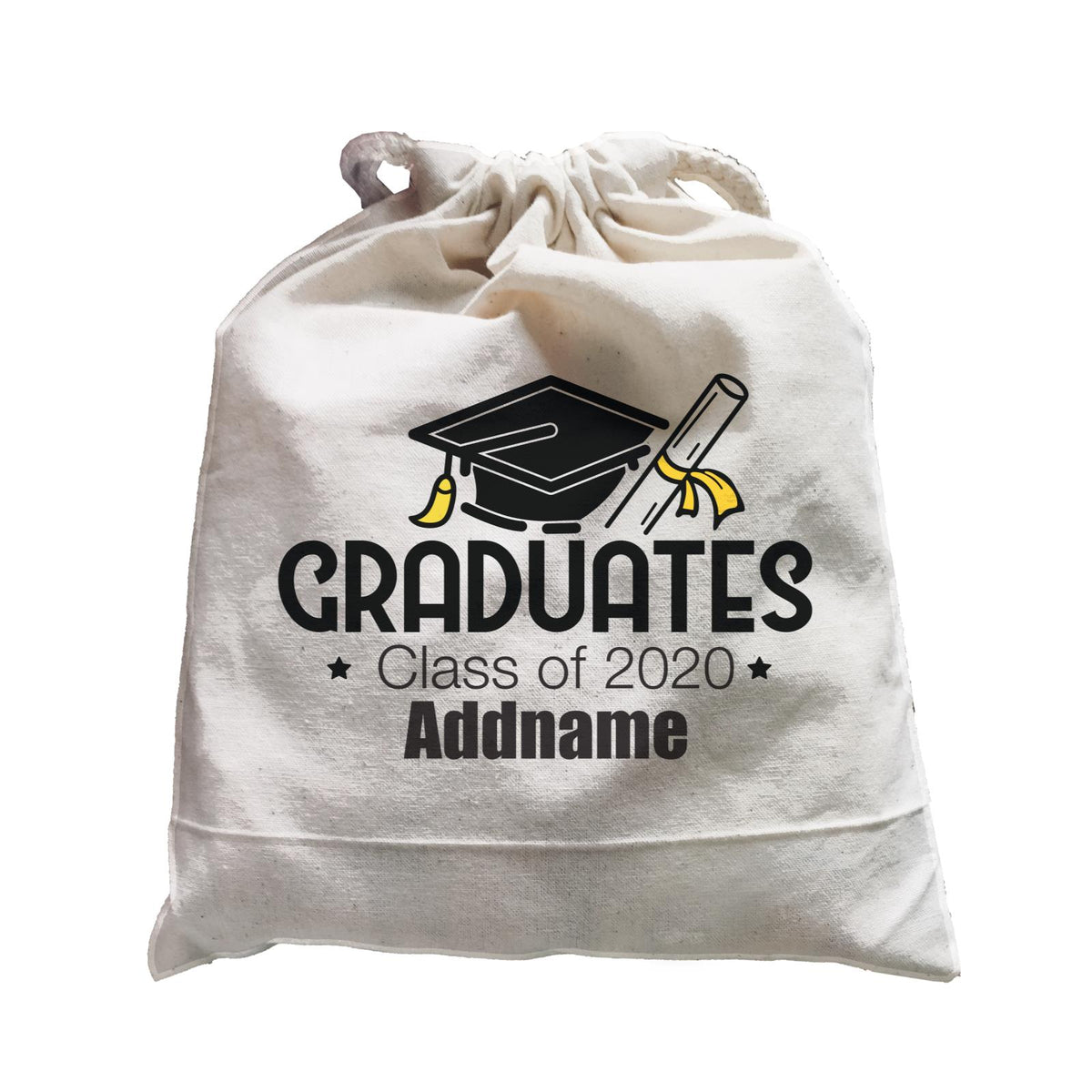 Graduation Series Cap with Scroll Graduates Satchel