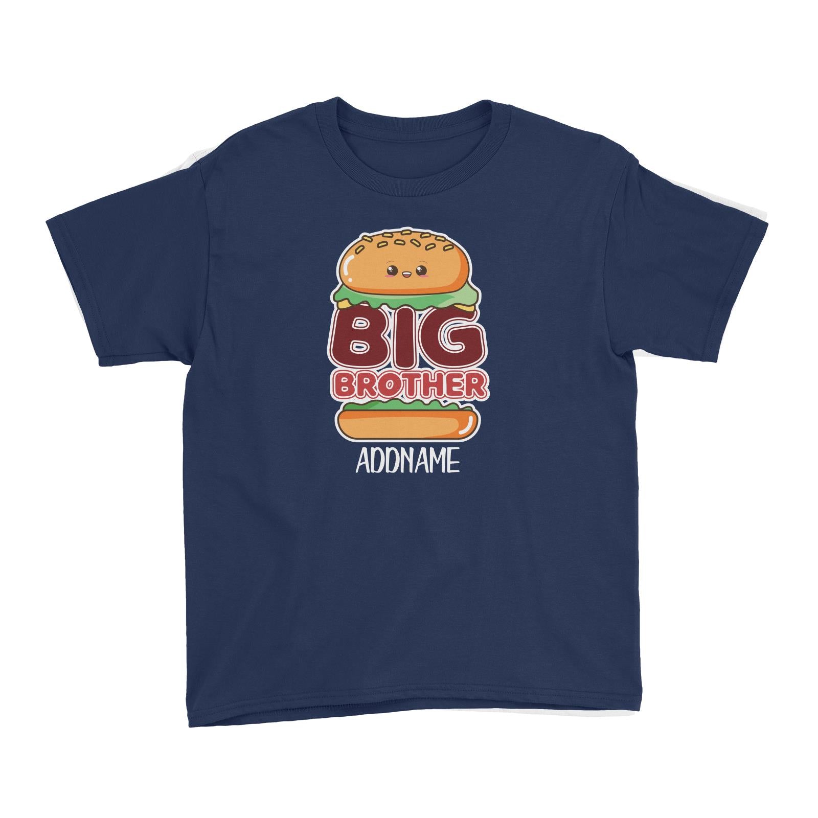 Cute Burger Big Brother Kid's T-Shirt