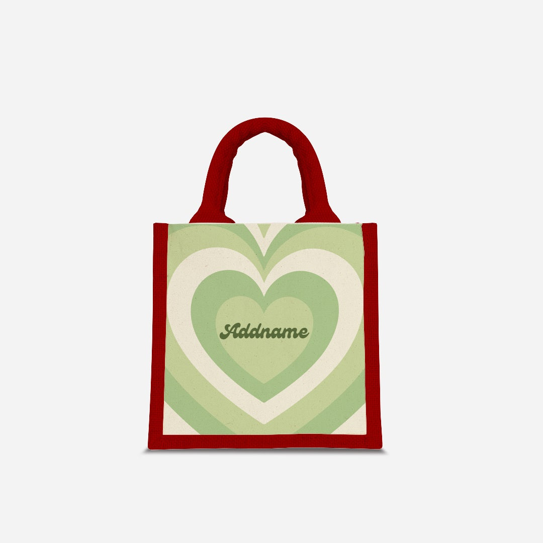 Affection Series Half Lining Lunch Bag  - Buttercup Red