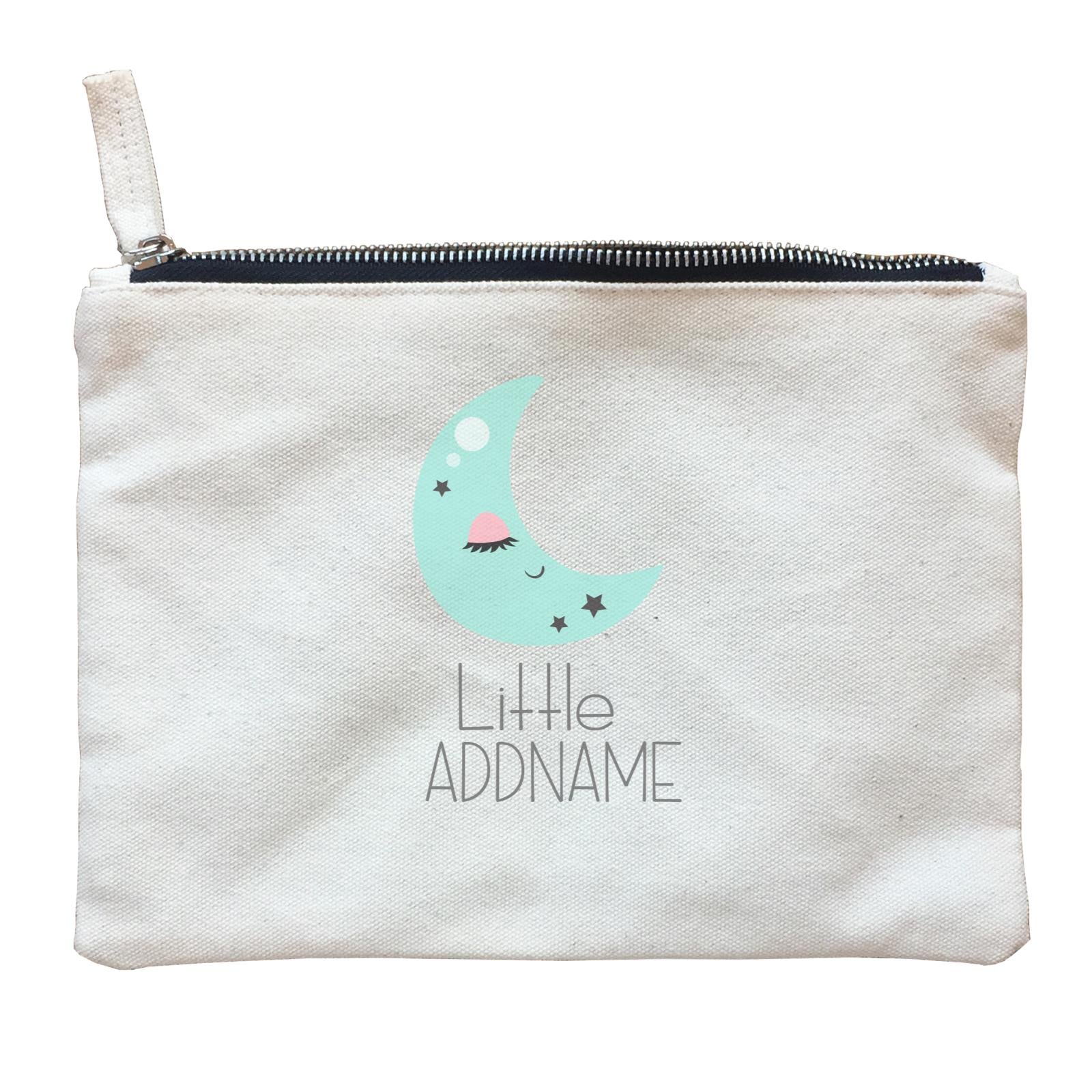 Nursery Animals Little Moon Addname Zipper Pouch