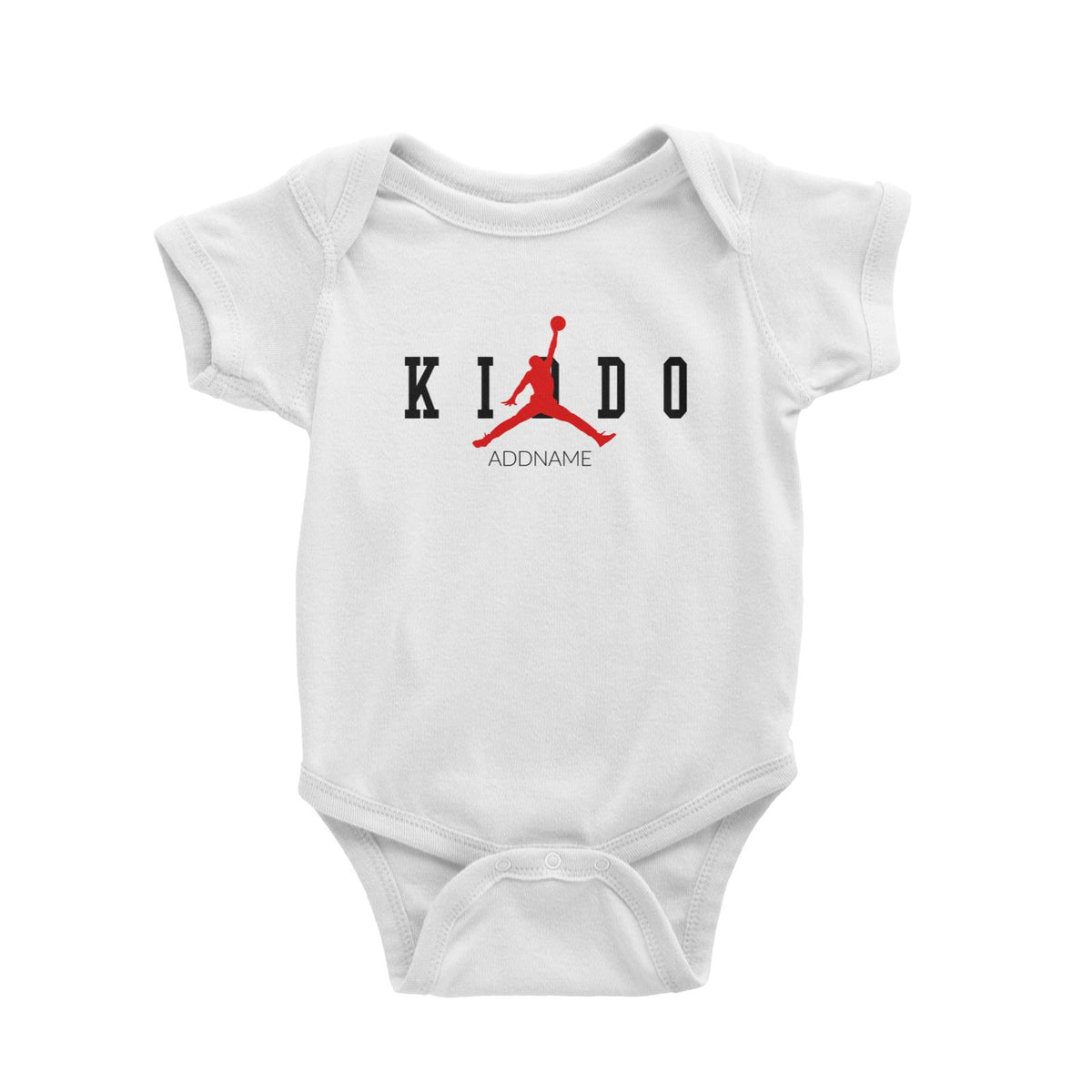 Streetwear Basketball Kiddo Addname Baby Romper