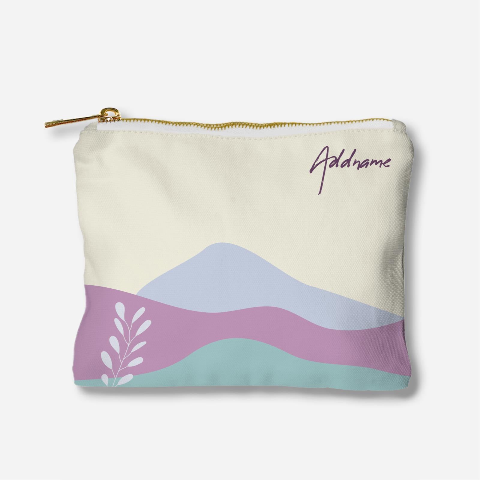 Kaira Series Full Print Zipper Pouch - Adlina