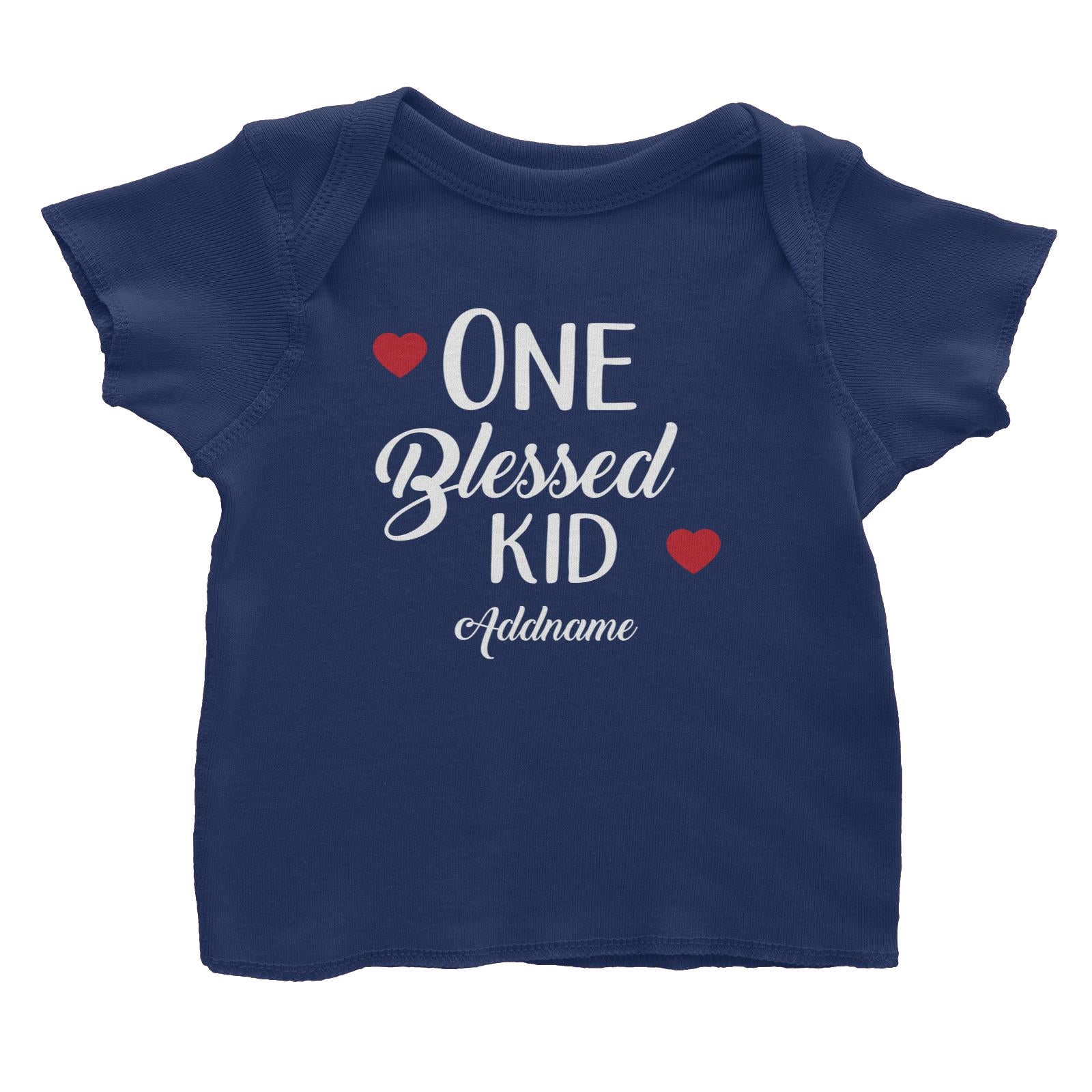 Christian Series One Blessed Kid Addname Baby T-Shirt