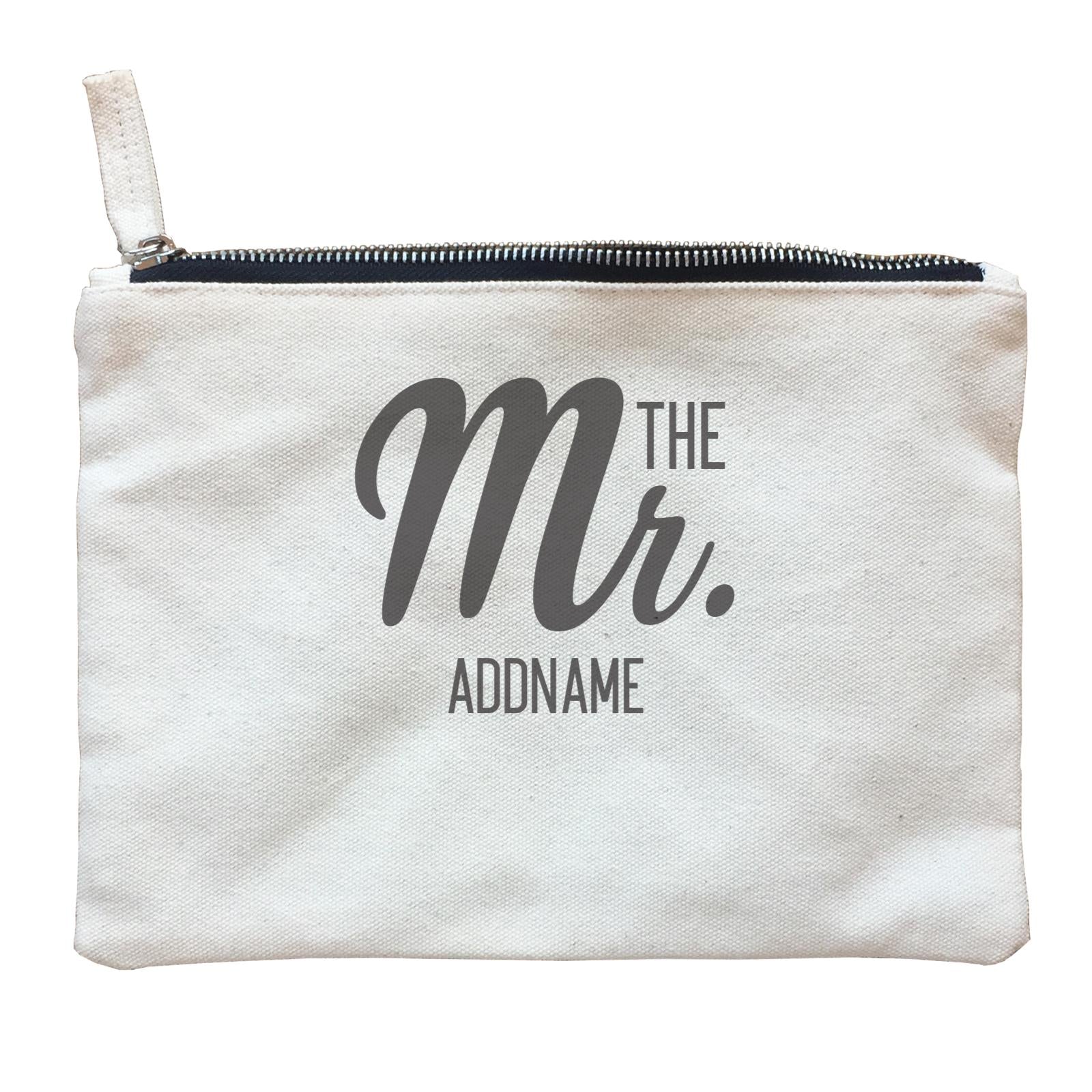 Husband and Wife The Mr. Addname Zipper Pouch