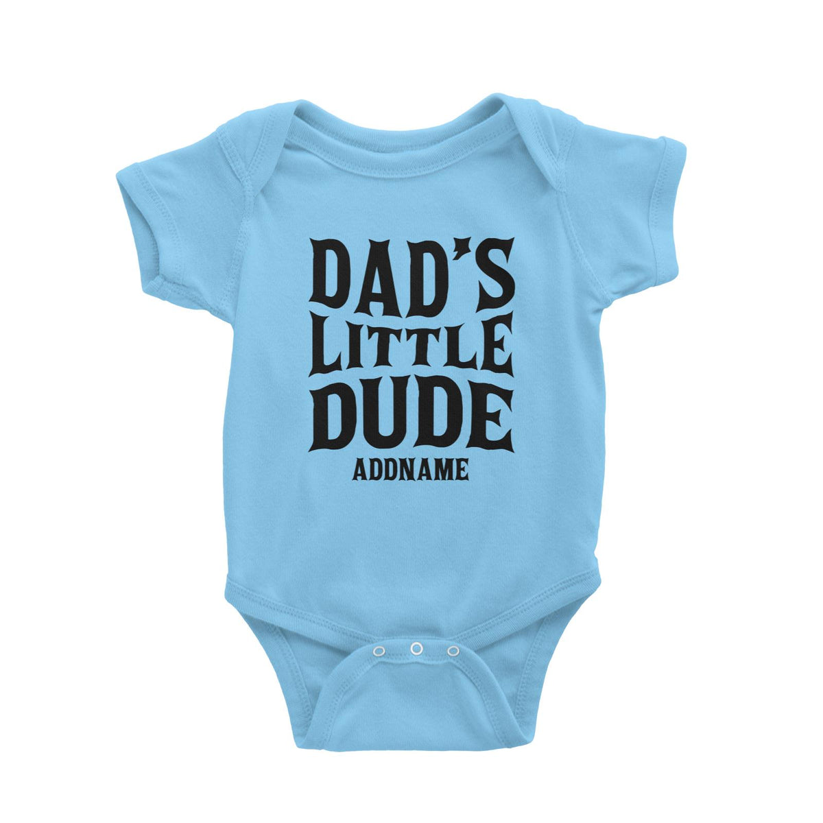 Dads Little Dude Baby Romper