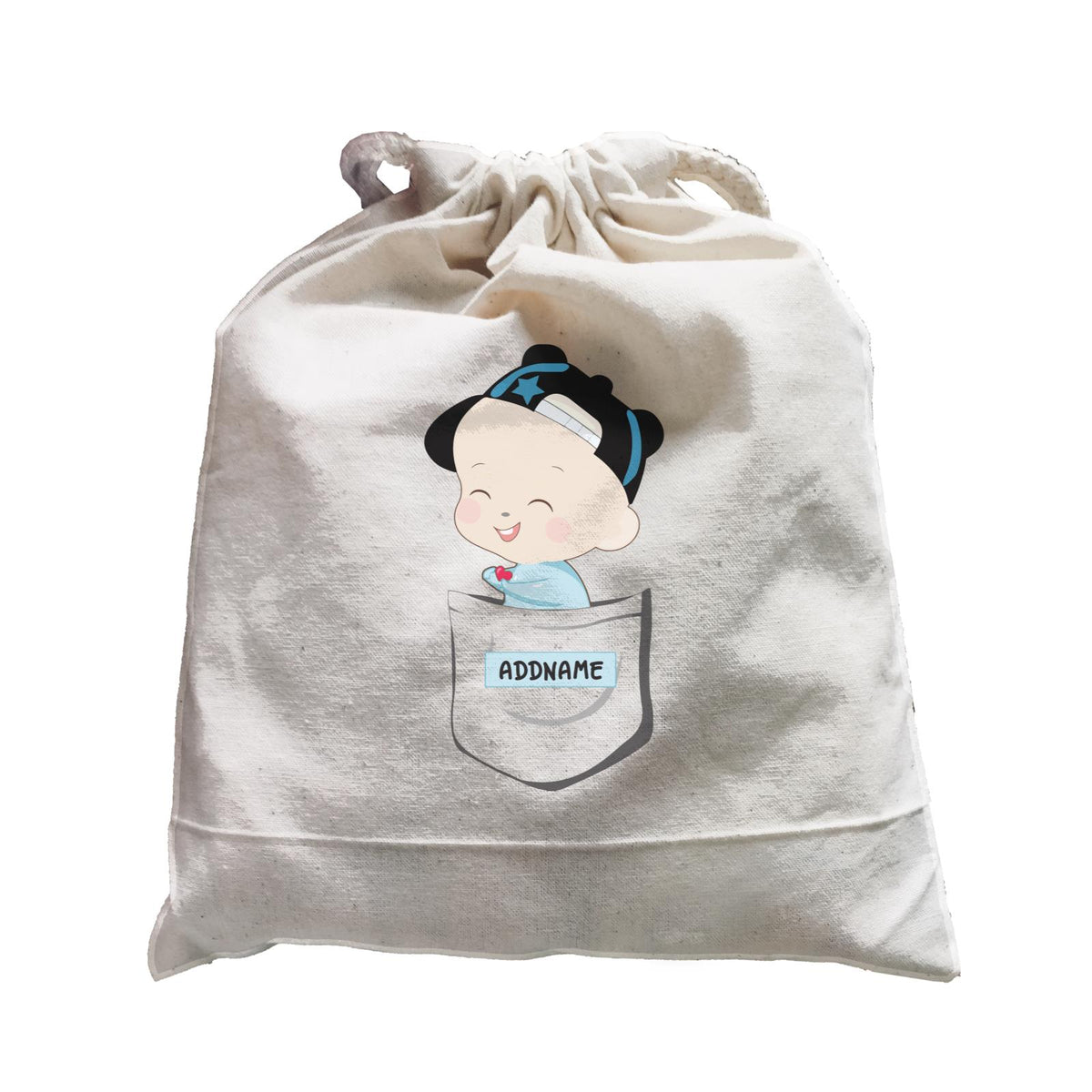 Love Family Pocket Baby Boy Addname Accessories Satchel