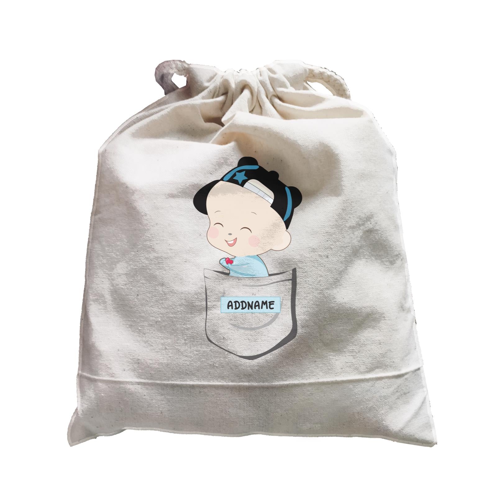 Love Family Pocket Baby Boy Addname Accessories Satchel