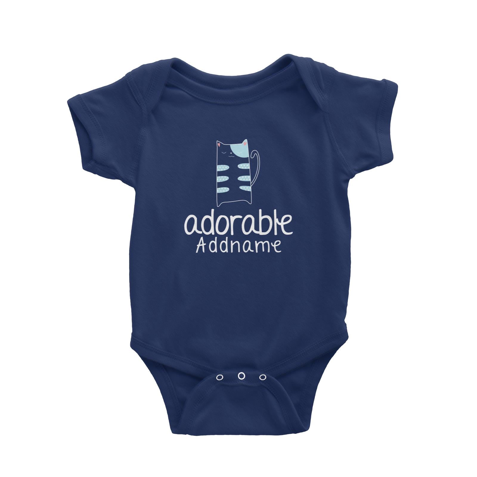 Cute Animals and Friends Series 2 Cat Adorable Addname Baby Romper