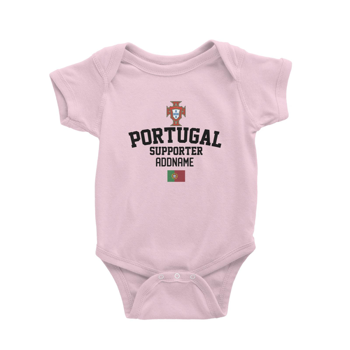 Portugal Supporter World Cup Addname Baby Romper