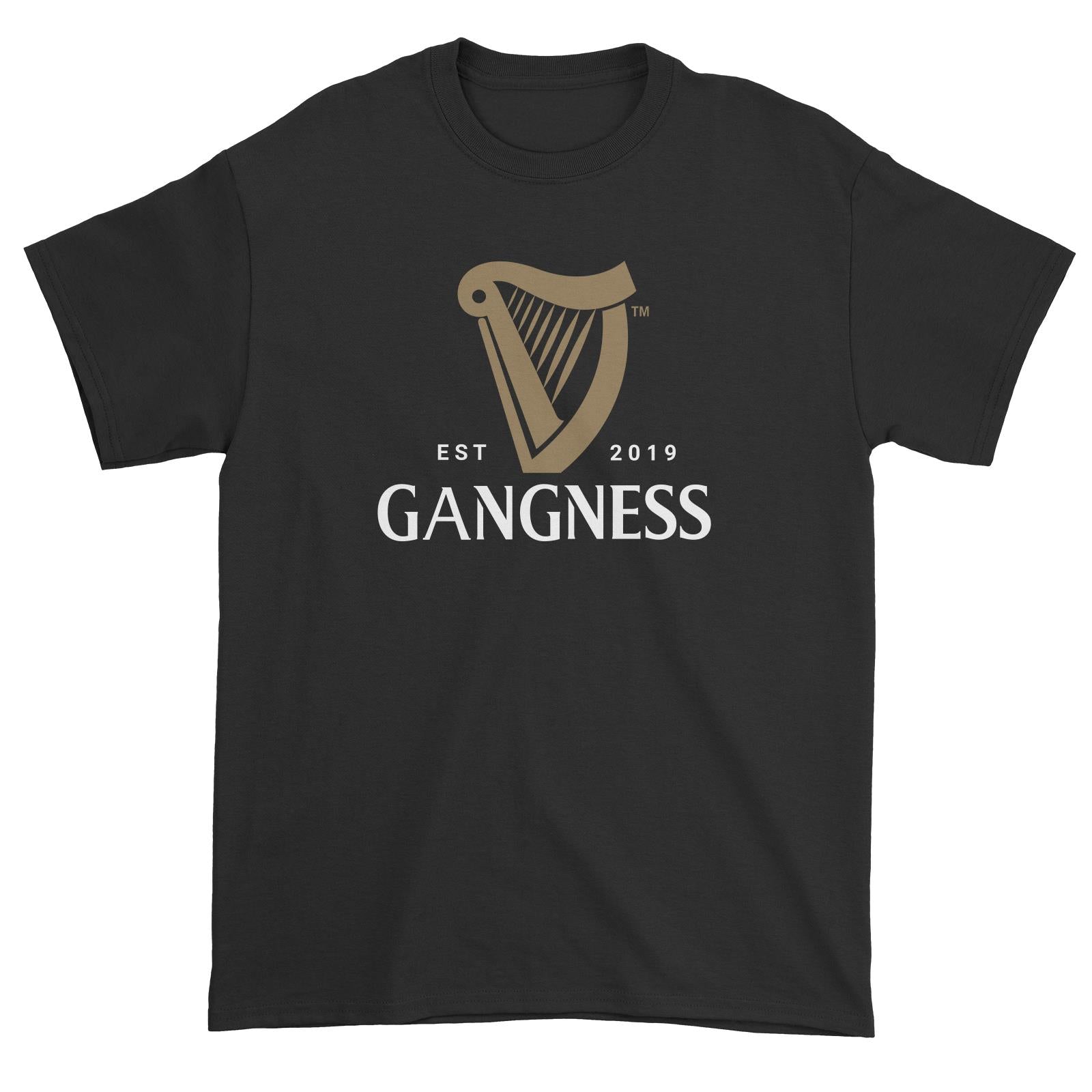 Slang Statement Gangness Unisex T-Shirt