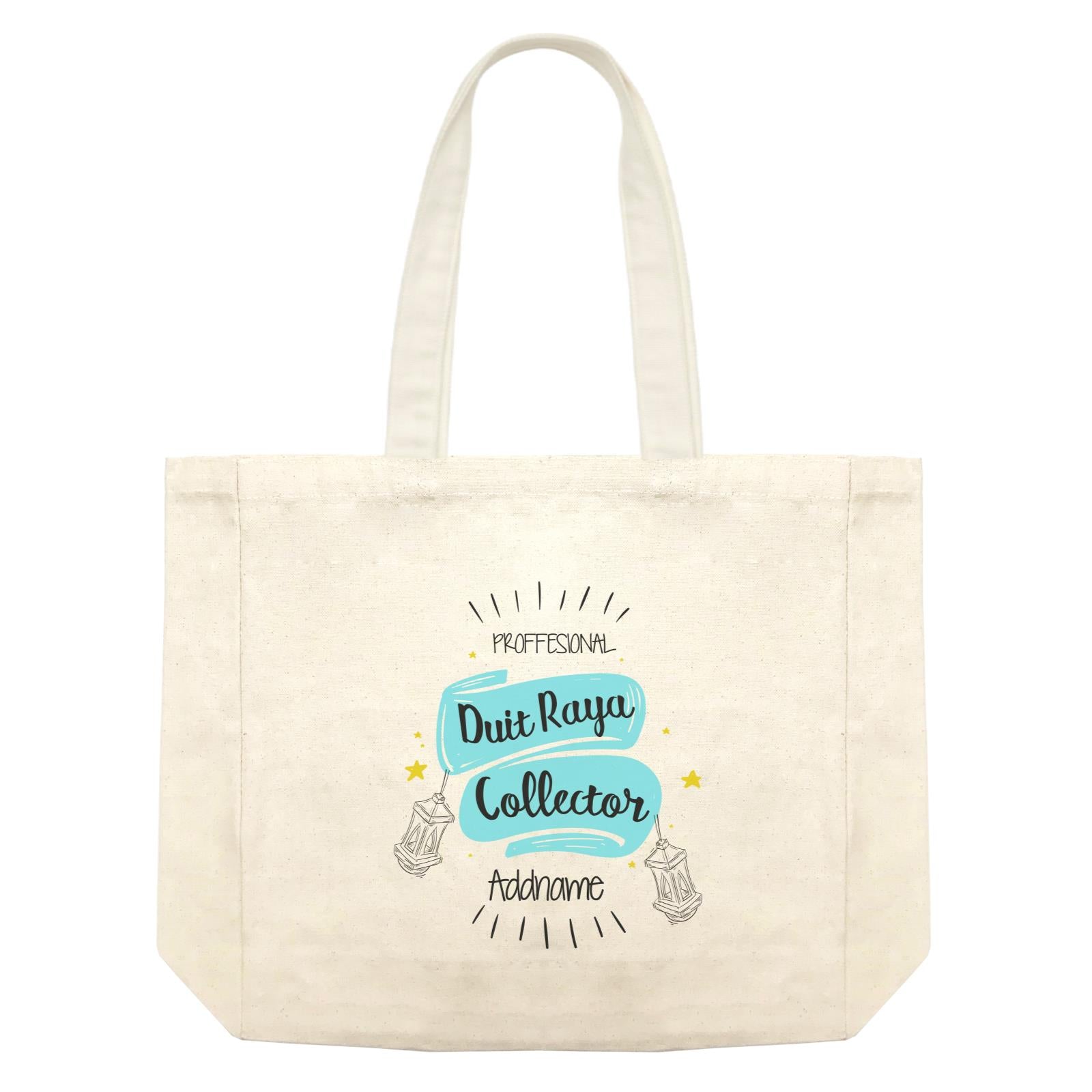 Raya Banner Proffesional Duit Raya Collector Addname Shopping Bag