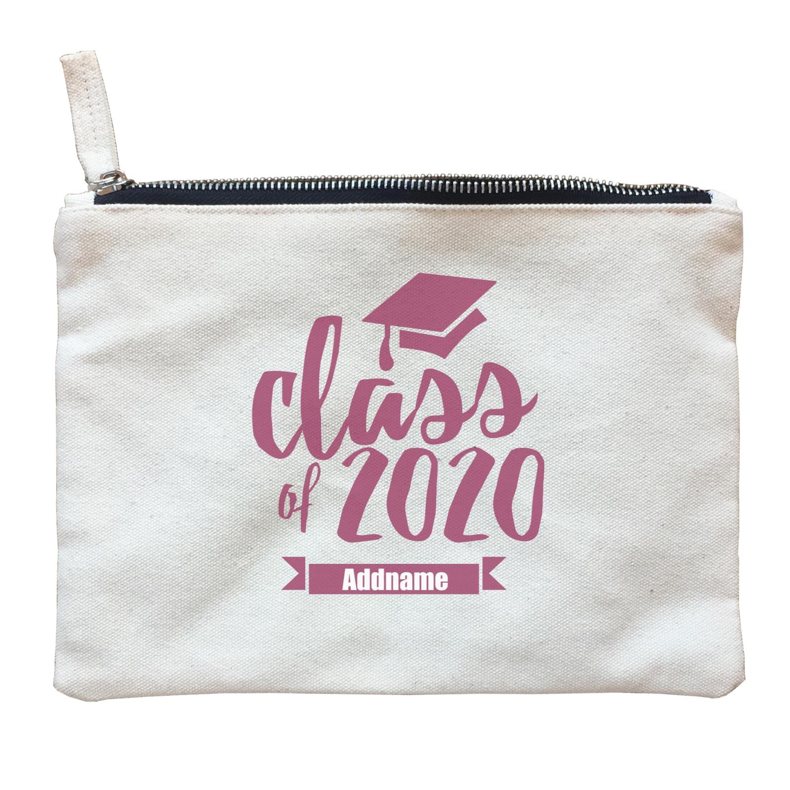 Graduation Series Cap with Ribbon Zipper Pouch