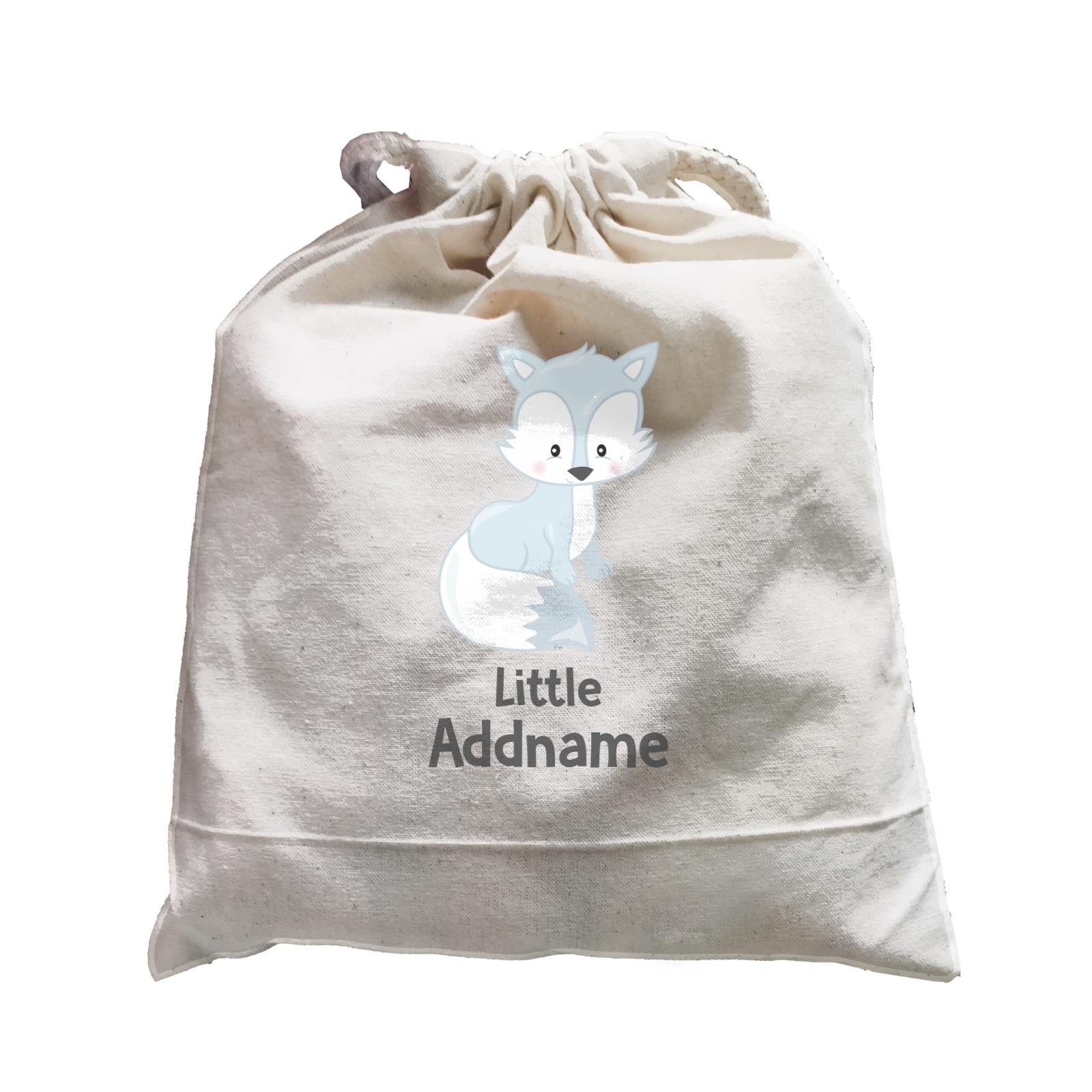 Arctic Animals Little White Fox Addname Satchel