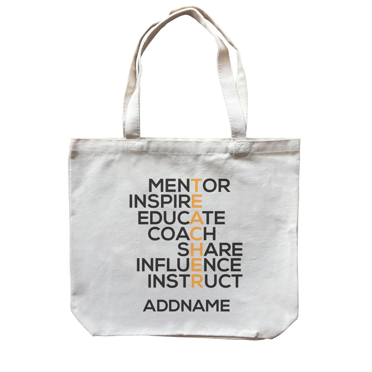 Teacher Quotes 2 Teacher Share Influence Instruct Addname Canvas Bag