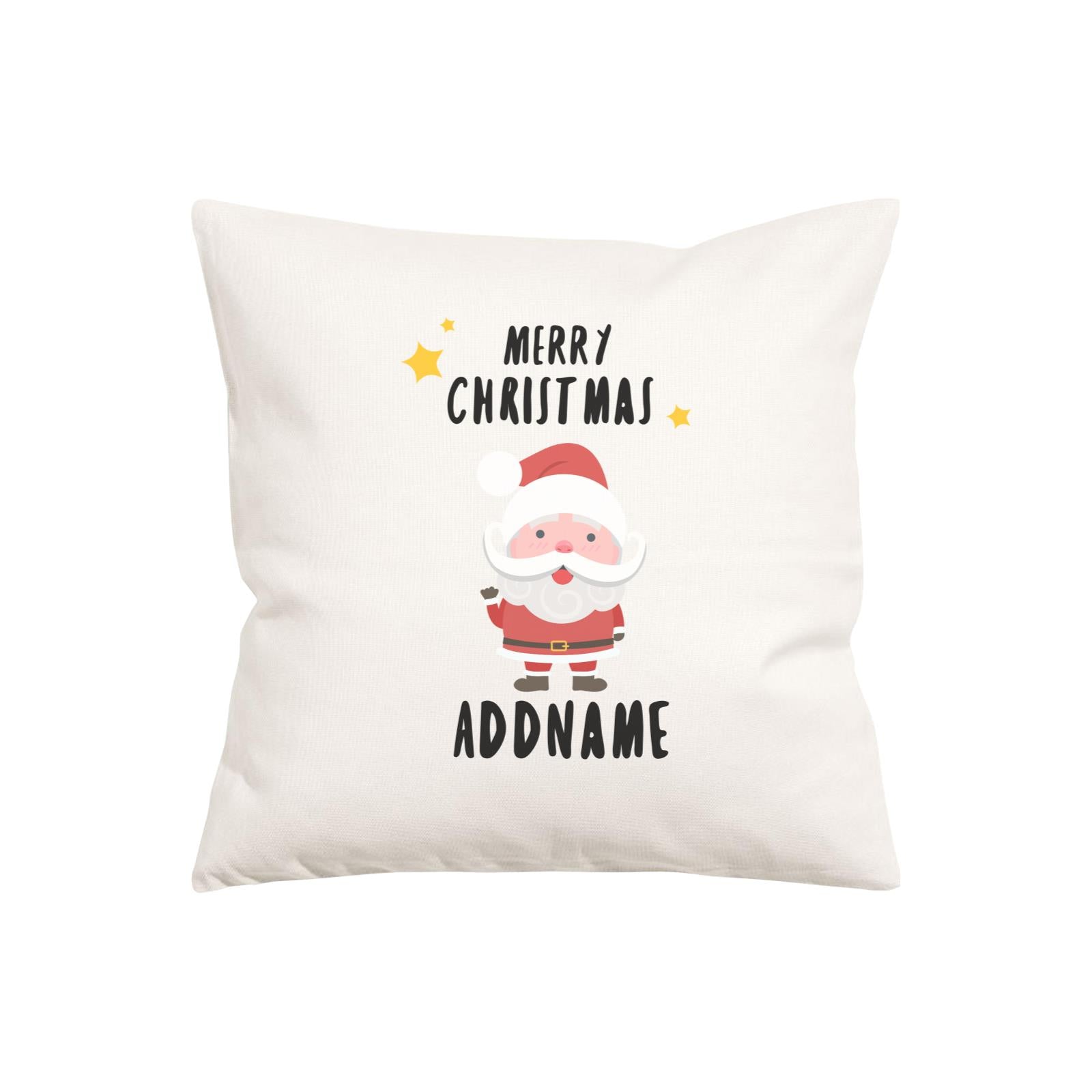 Xmas Cute Santa Claus Merry Christmas Pillow Pillow Cushion
