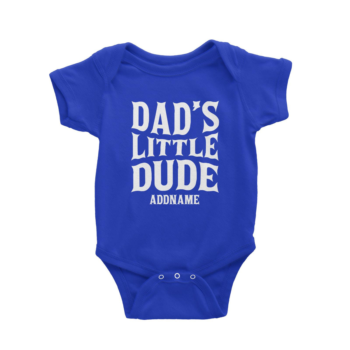 Dads Little Dude Baby Romper