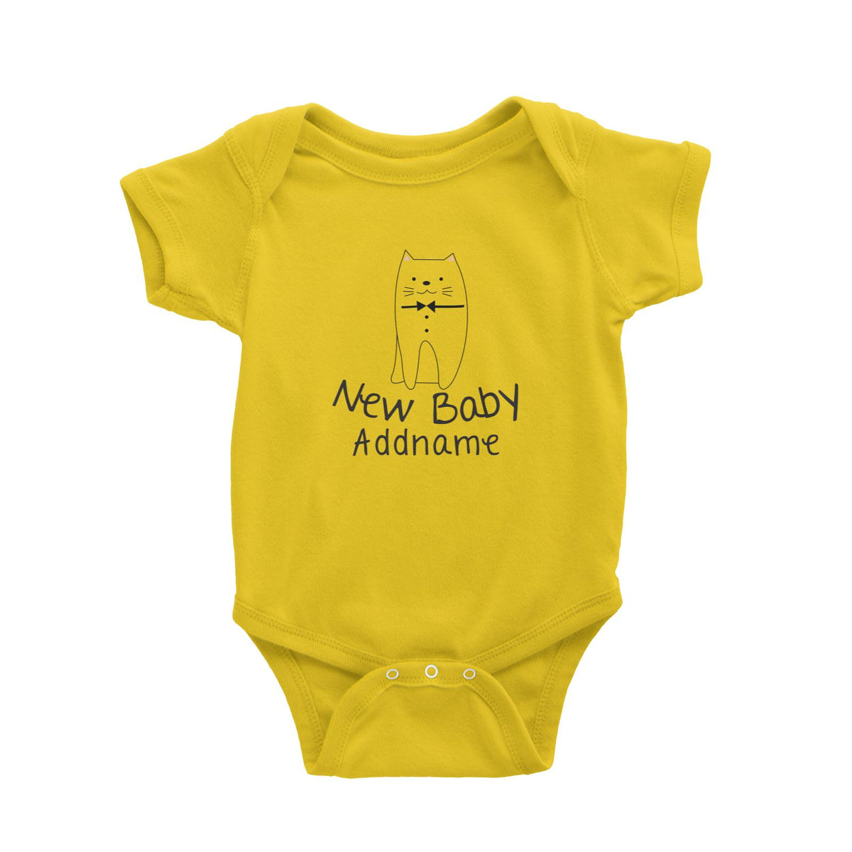 Cute Animals and Friends Series 2 Cat New Baby Addname Baby Romper