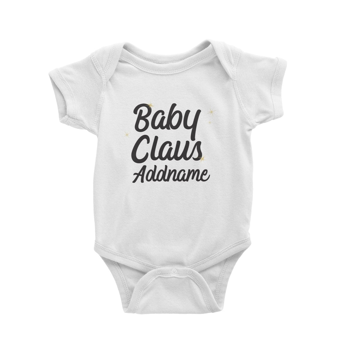 Christmas Series Baby Claus Baby Romper