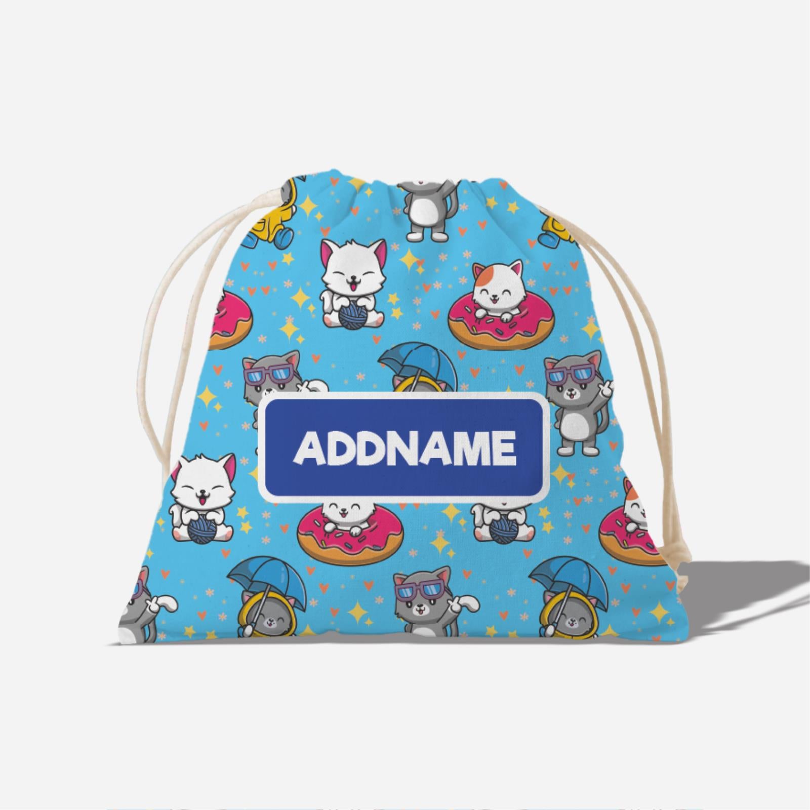 Adopt A Plushie Full Print Satchel - Fluffy Cat