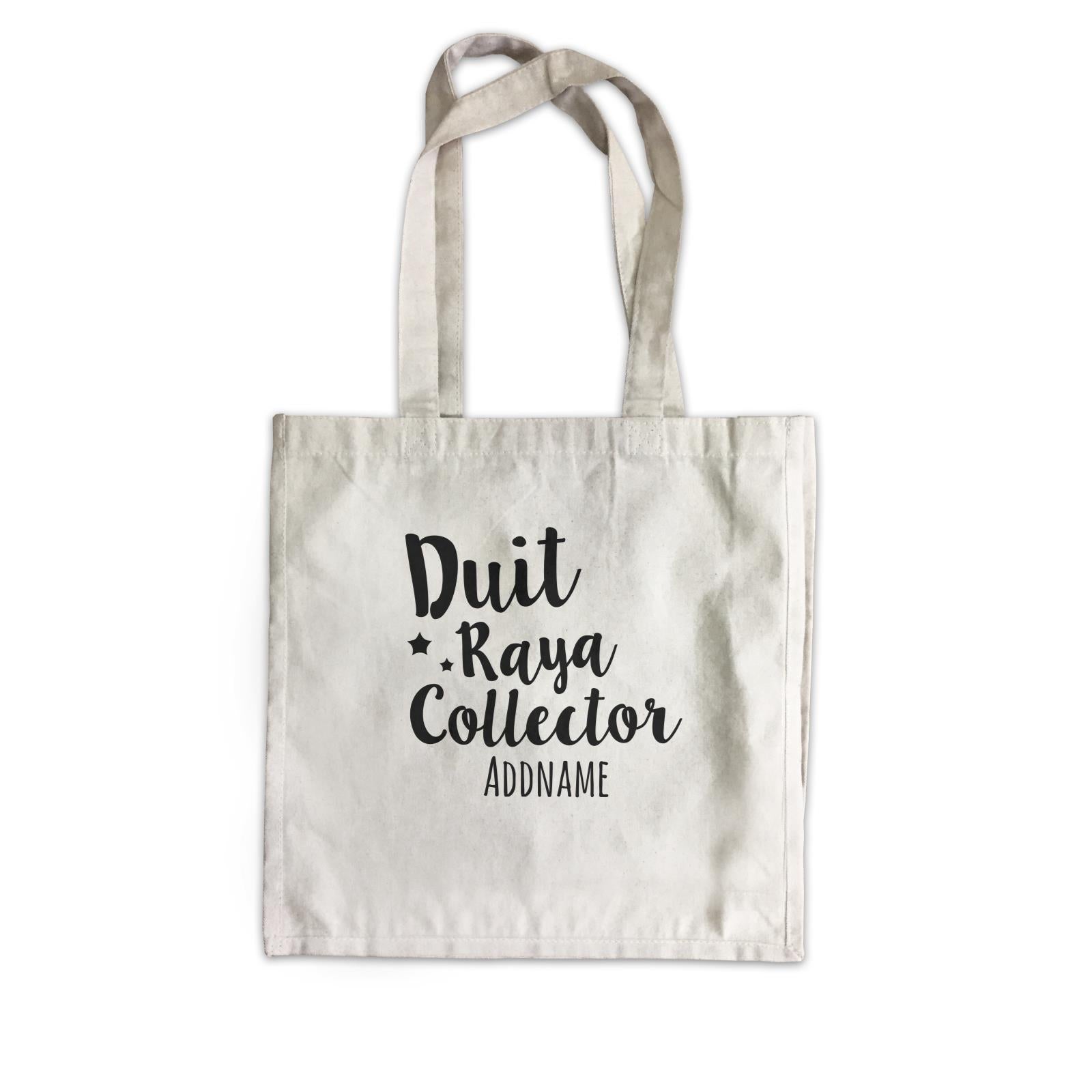 Duit Raya Collector Canvas Bag  Personalizable Designs Raya Text