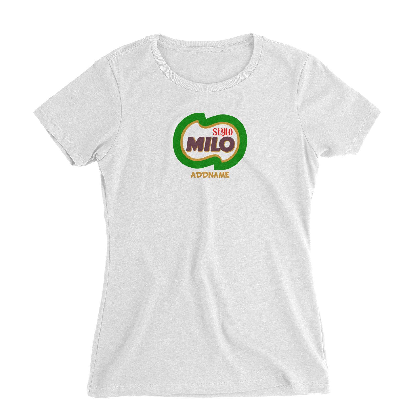 Stylo Milo Women's Slim Fit T-Shirt